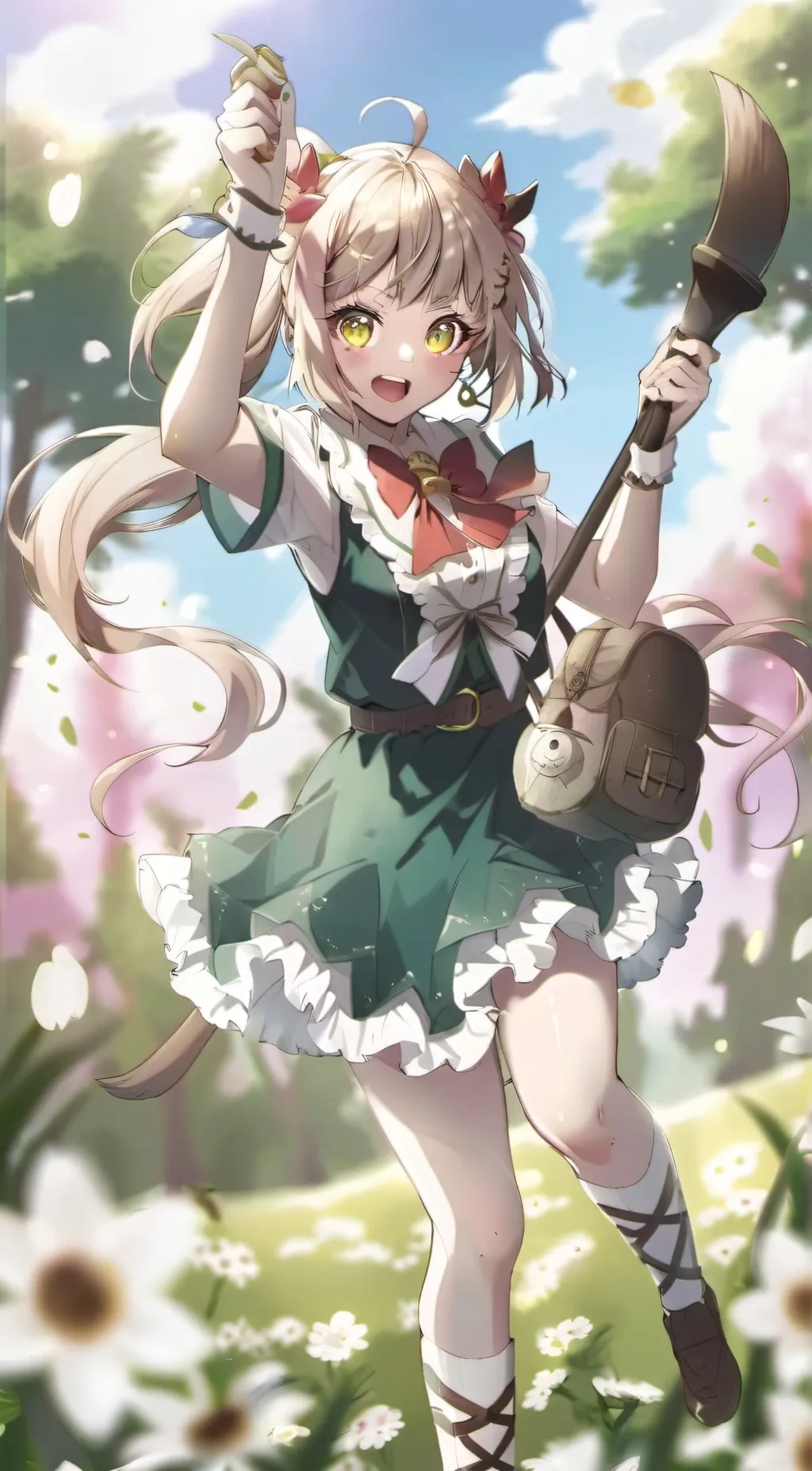 ai character: Toga background