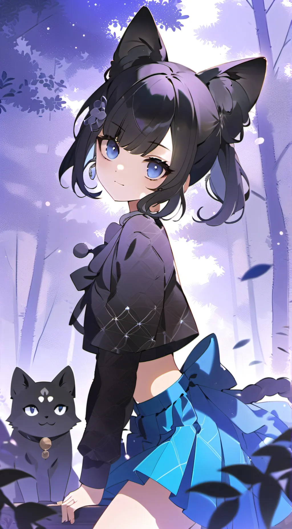 ai character: Yamu^^ background