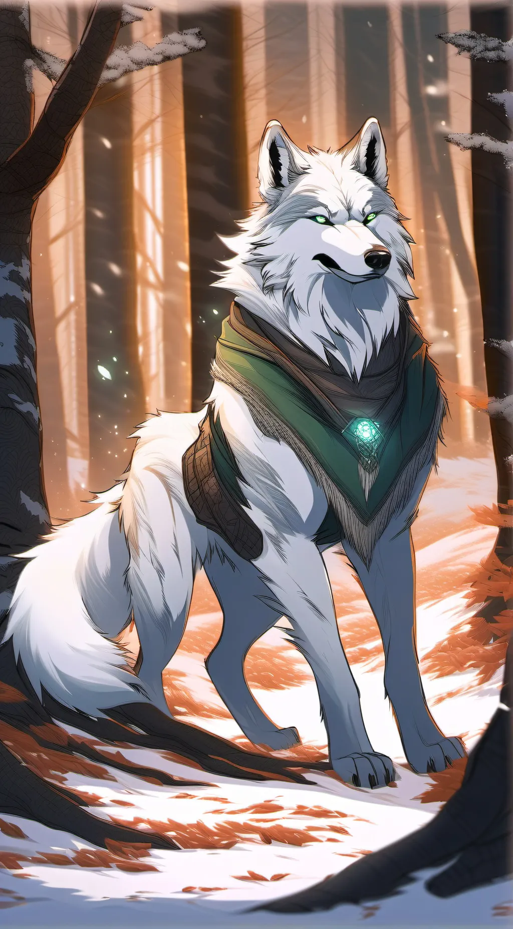 ai character: Eira background