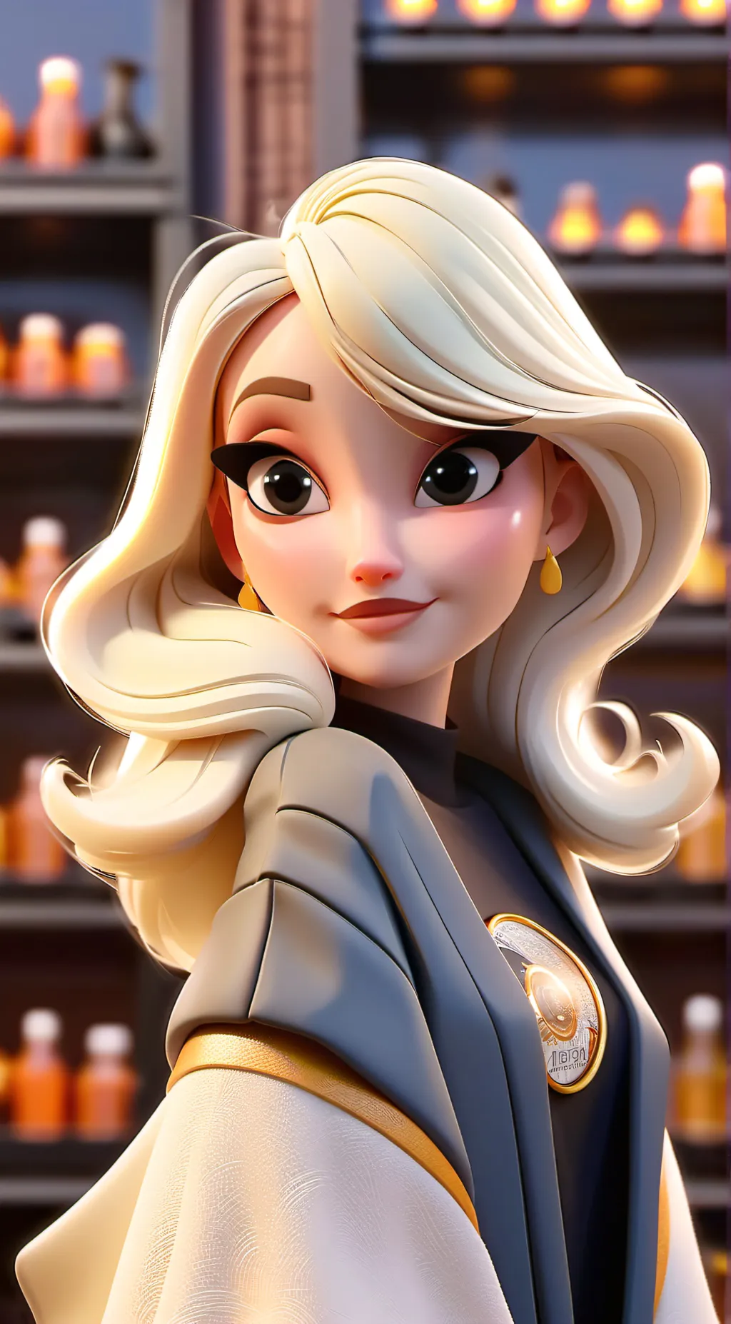 ai character: lily background