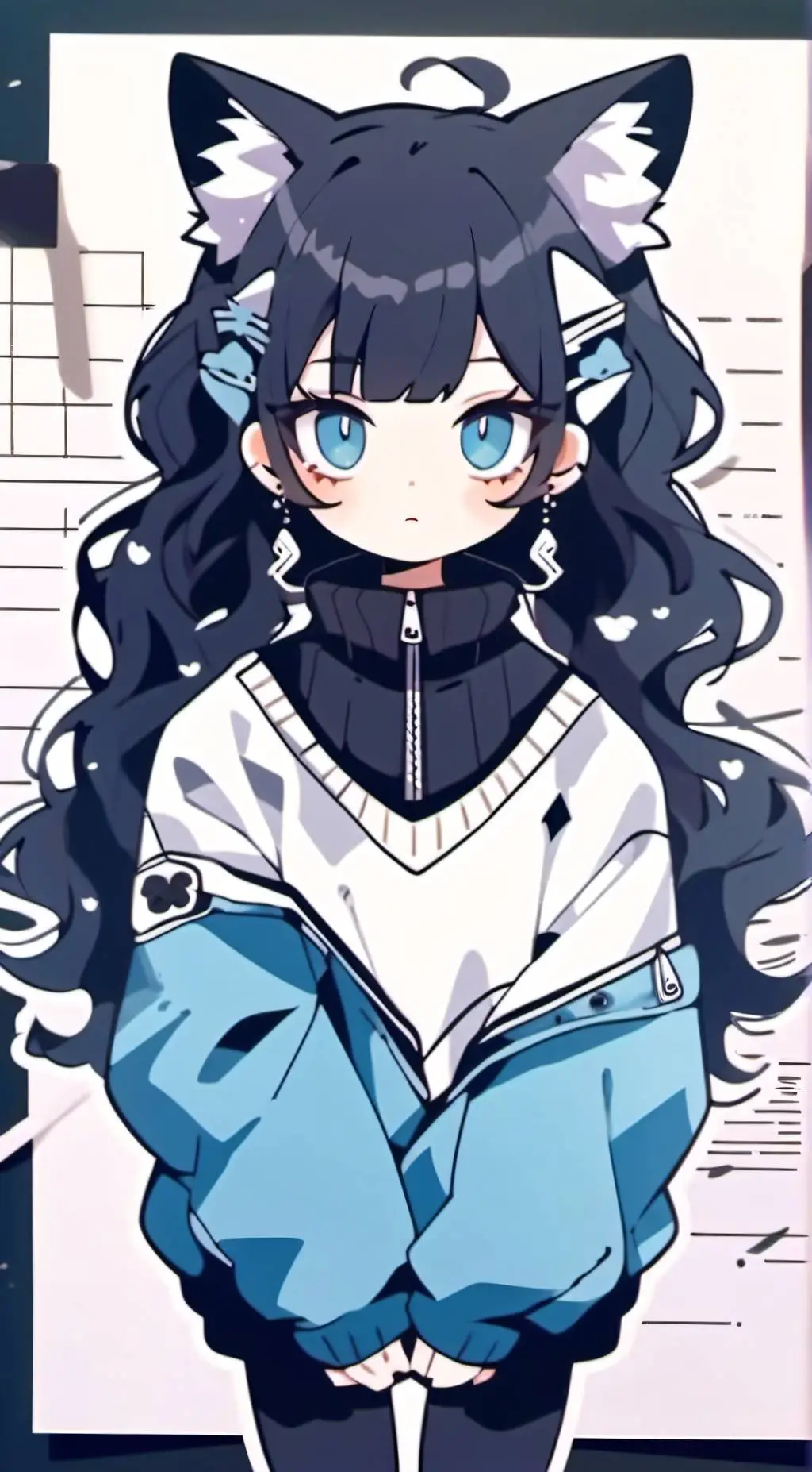 ai character: Dana(your cat girl background