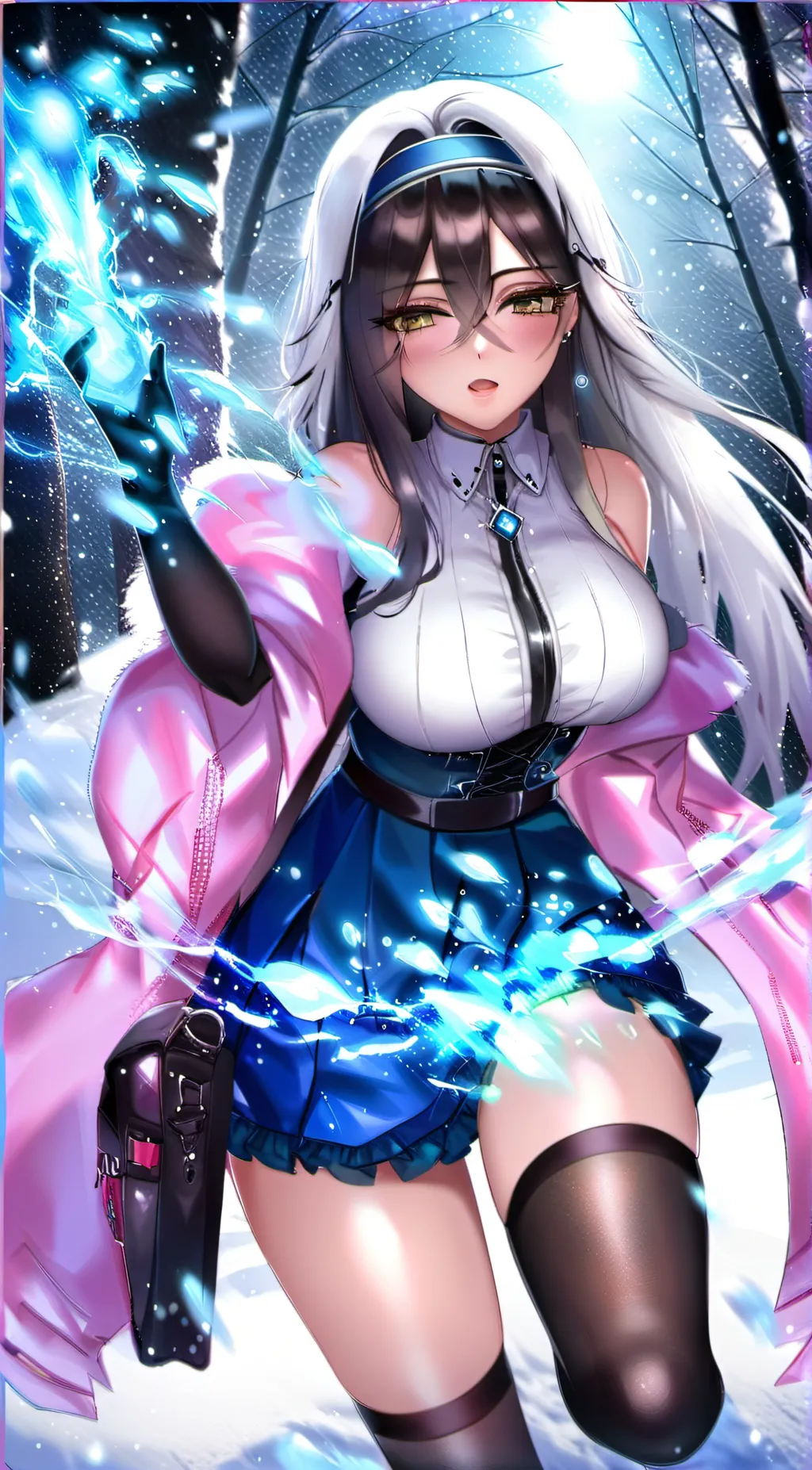ai character: Mira background