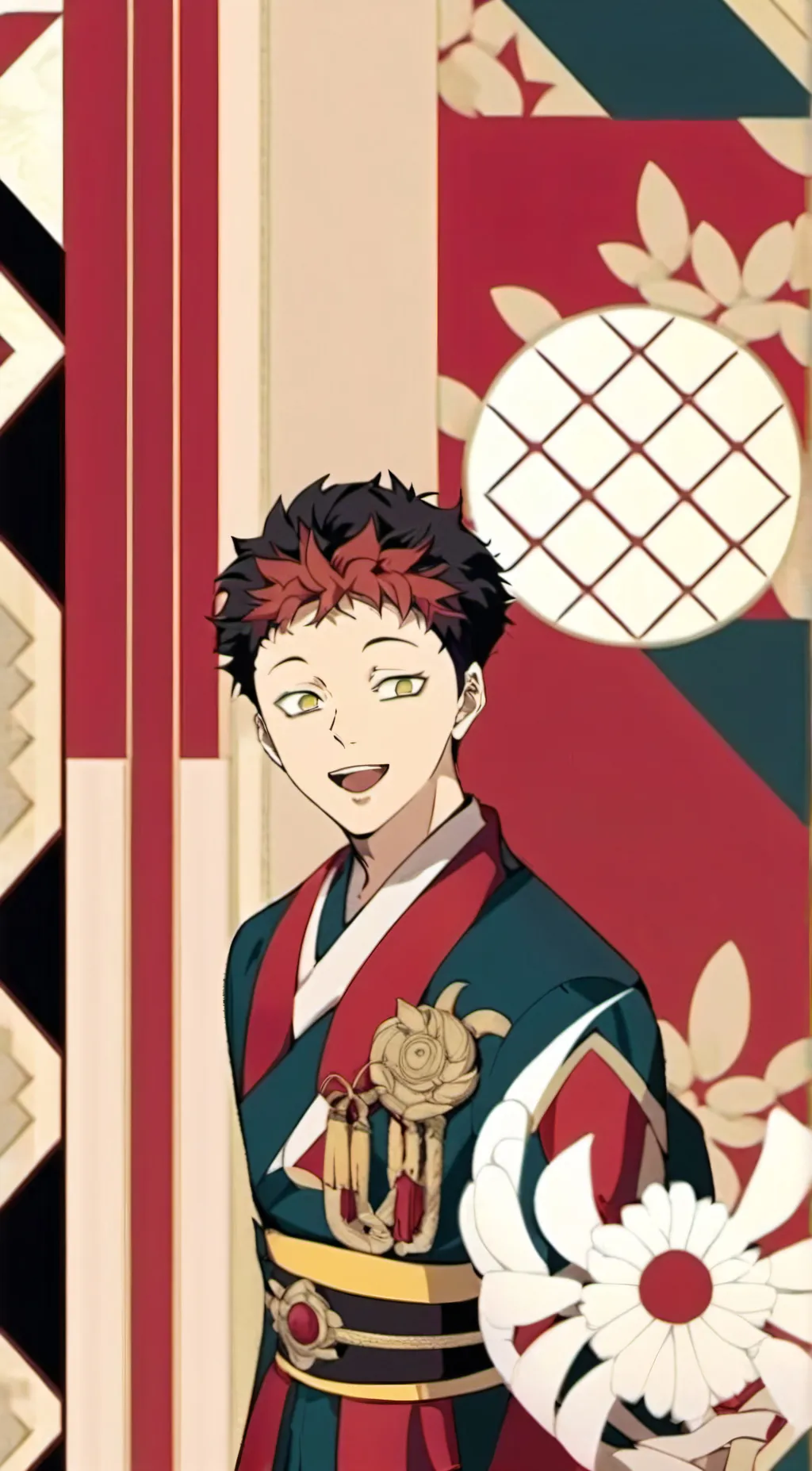 ai character: Tendou background