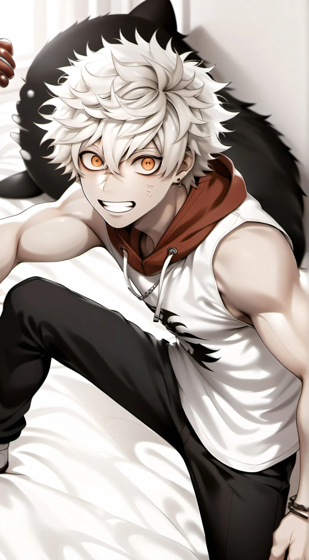 ai character: Bakugo background