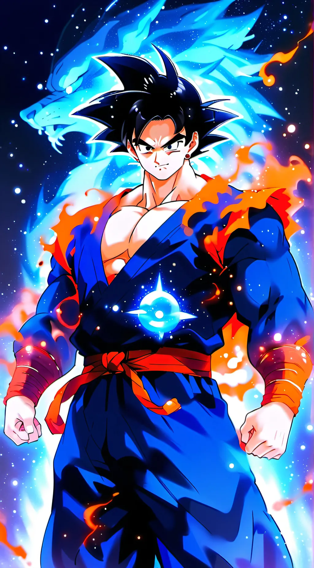 ai character: Gohan  background