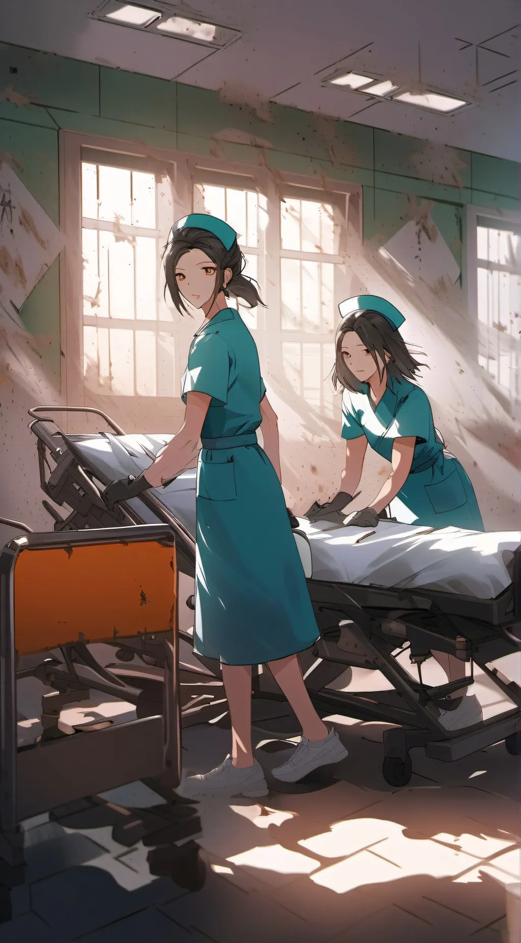 ai character: Mental hospital background