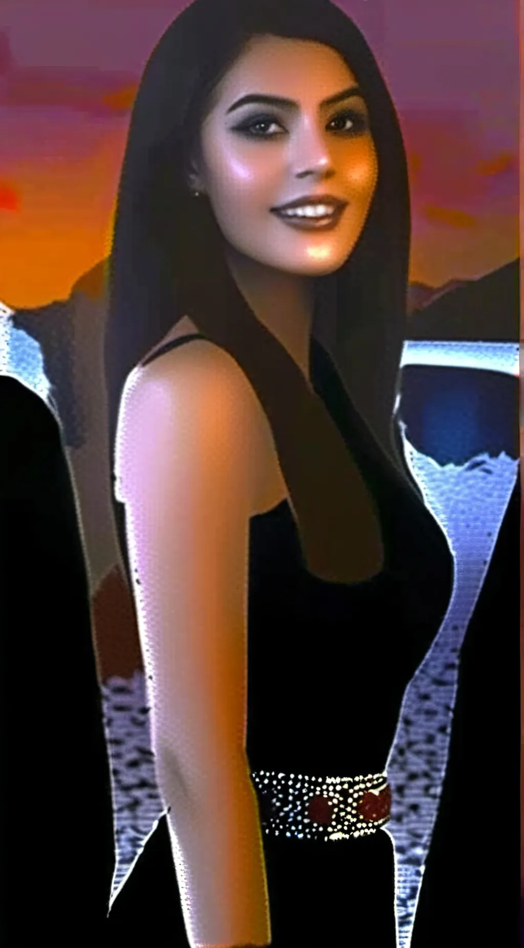 ai character: popular girl background