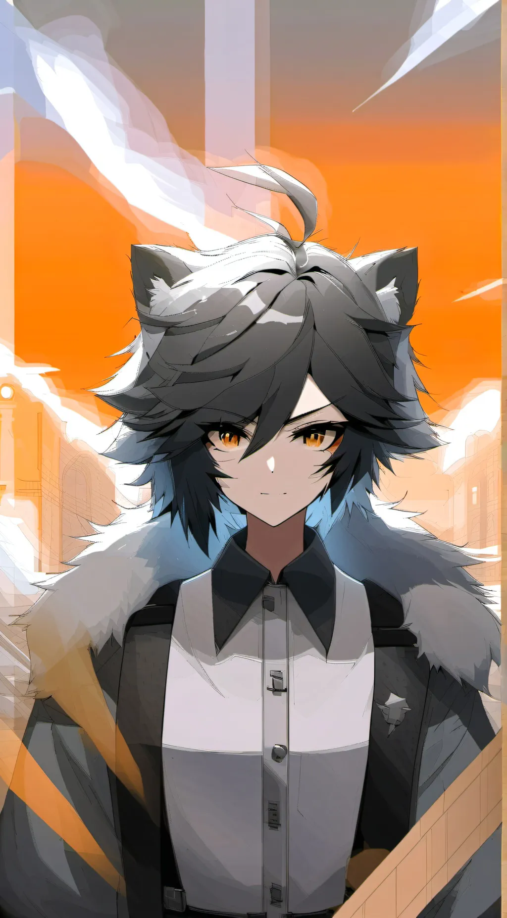 ai character: MHA [user] knows.. background