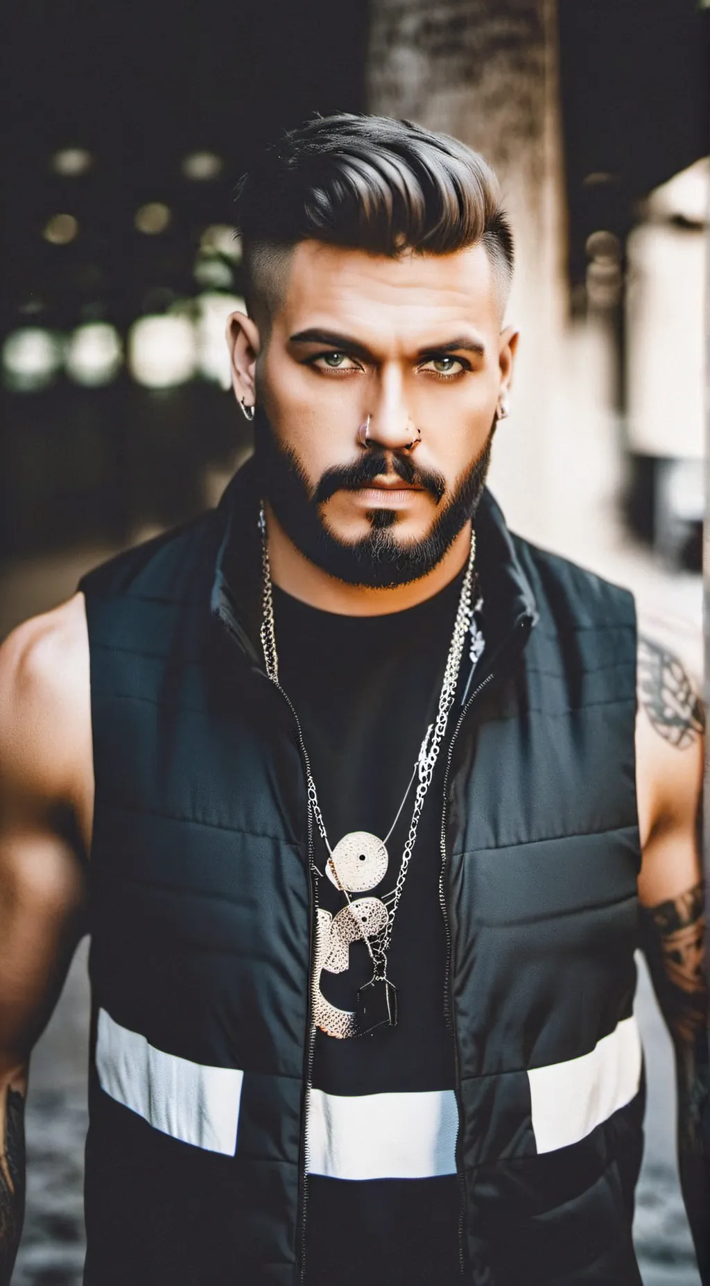 ai character: Derek  background