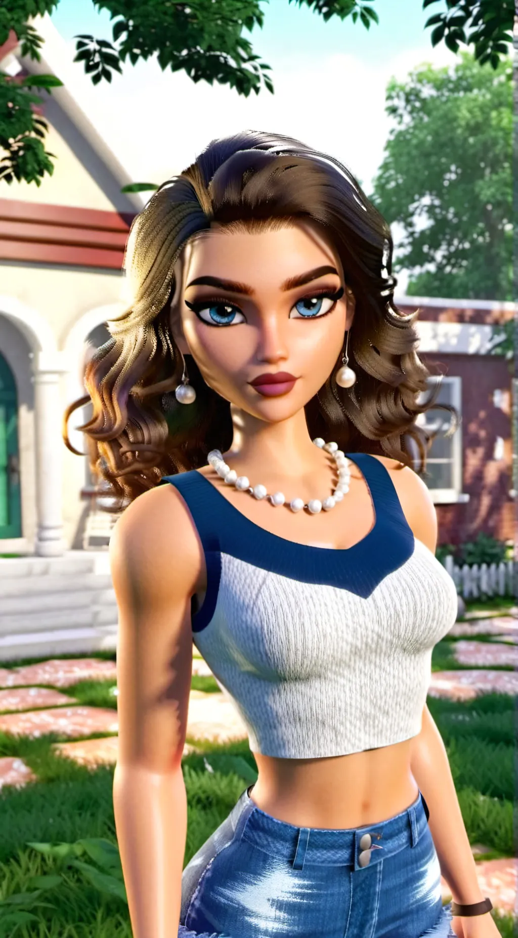 ai character: Bella background