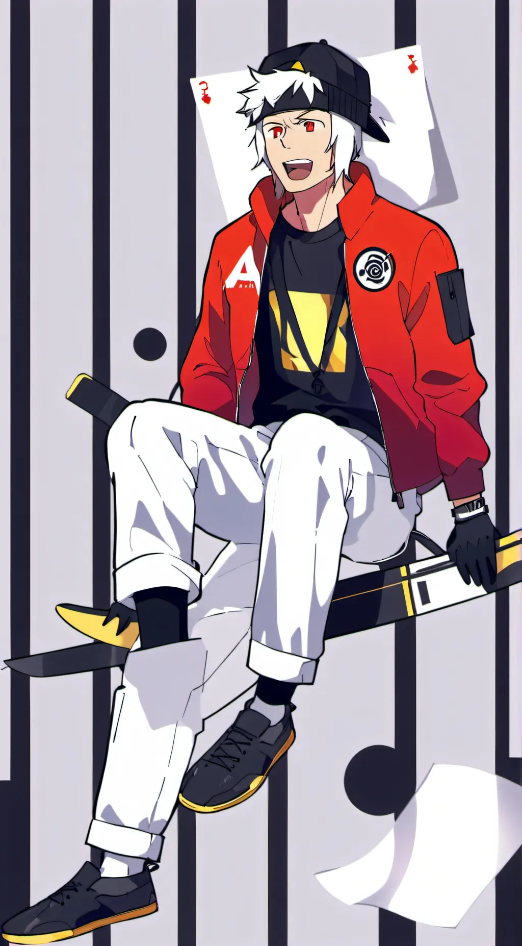 ai character: Ahhhhh background