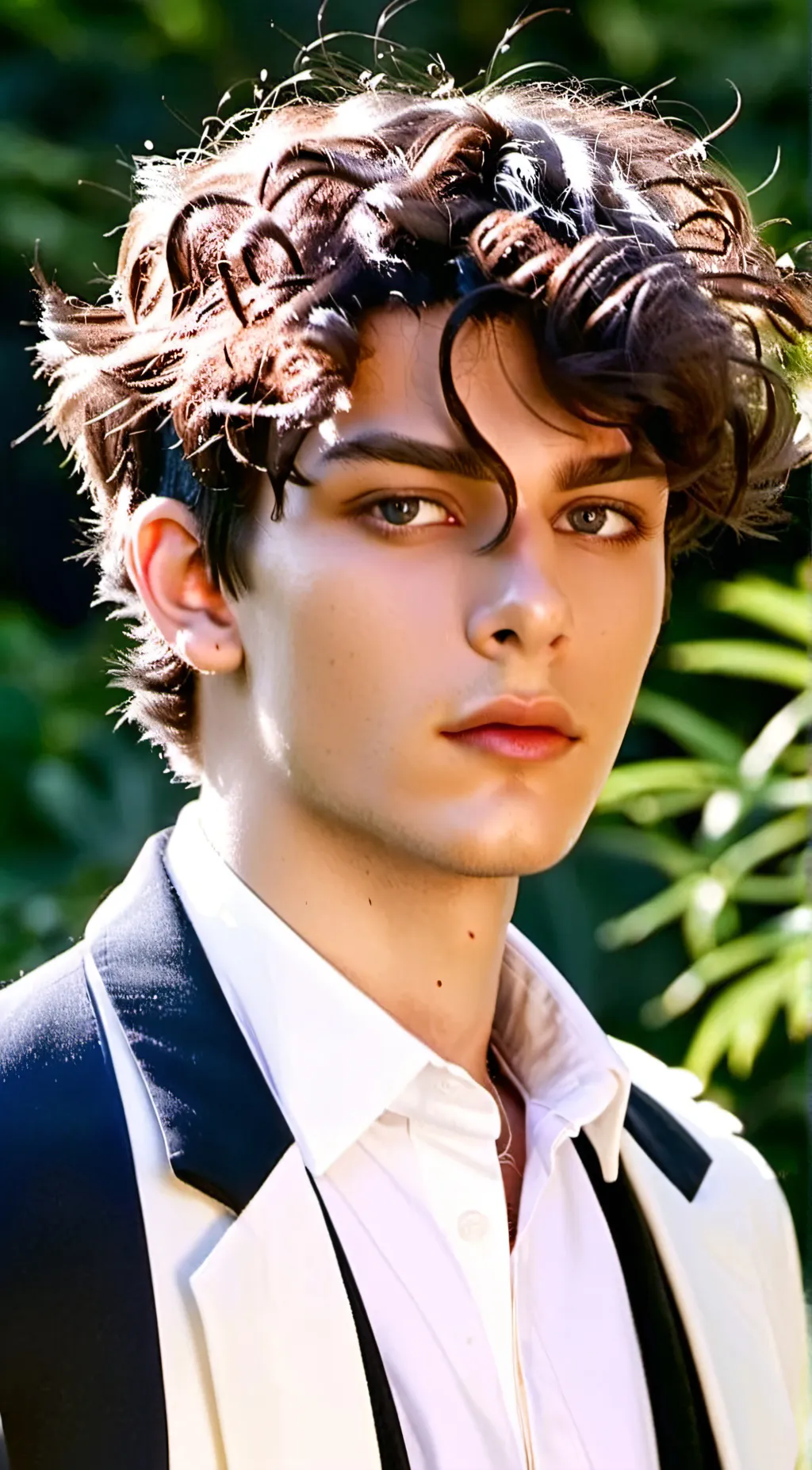 ai character: Mattheo riddle  background