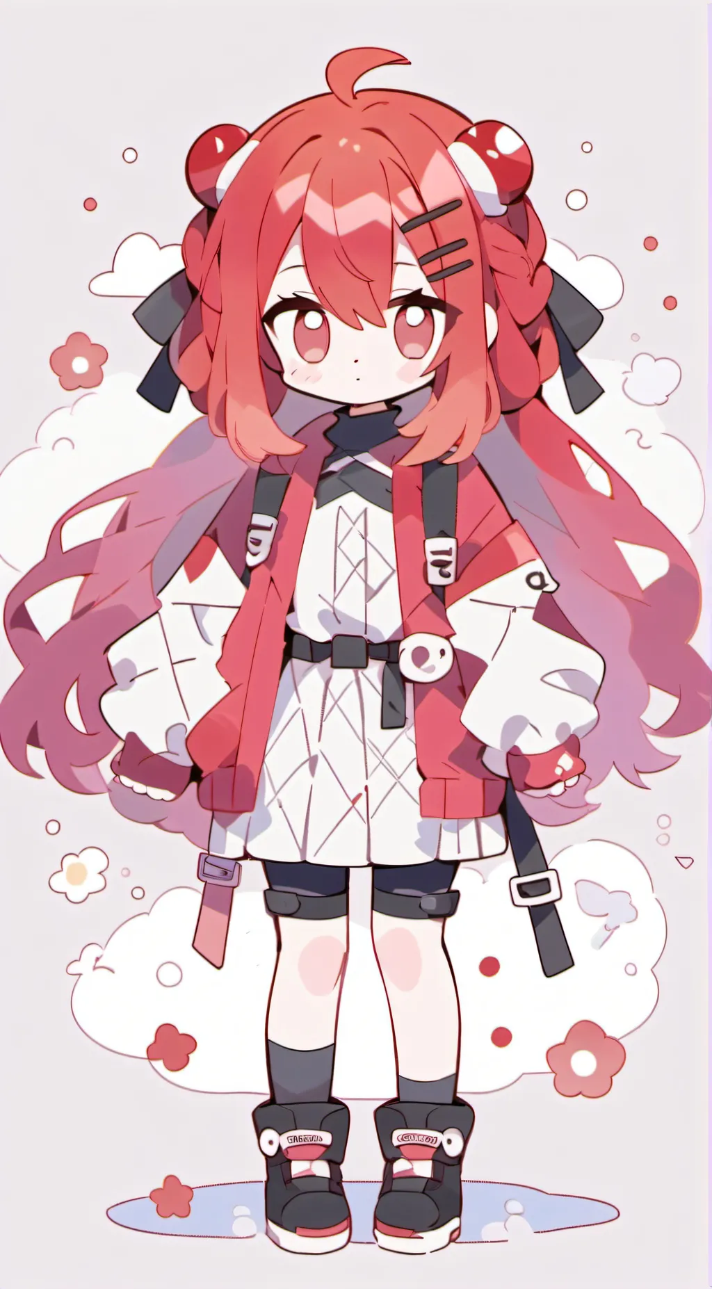 ai character: little yuna  background