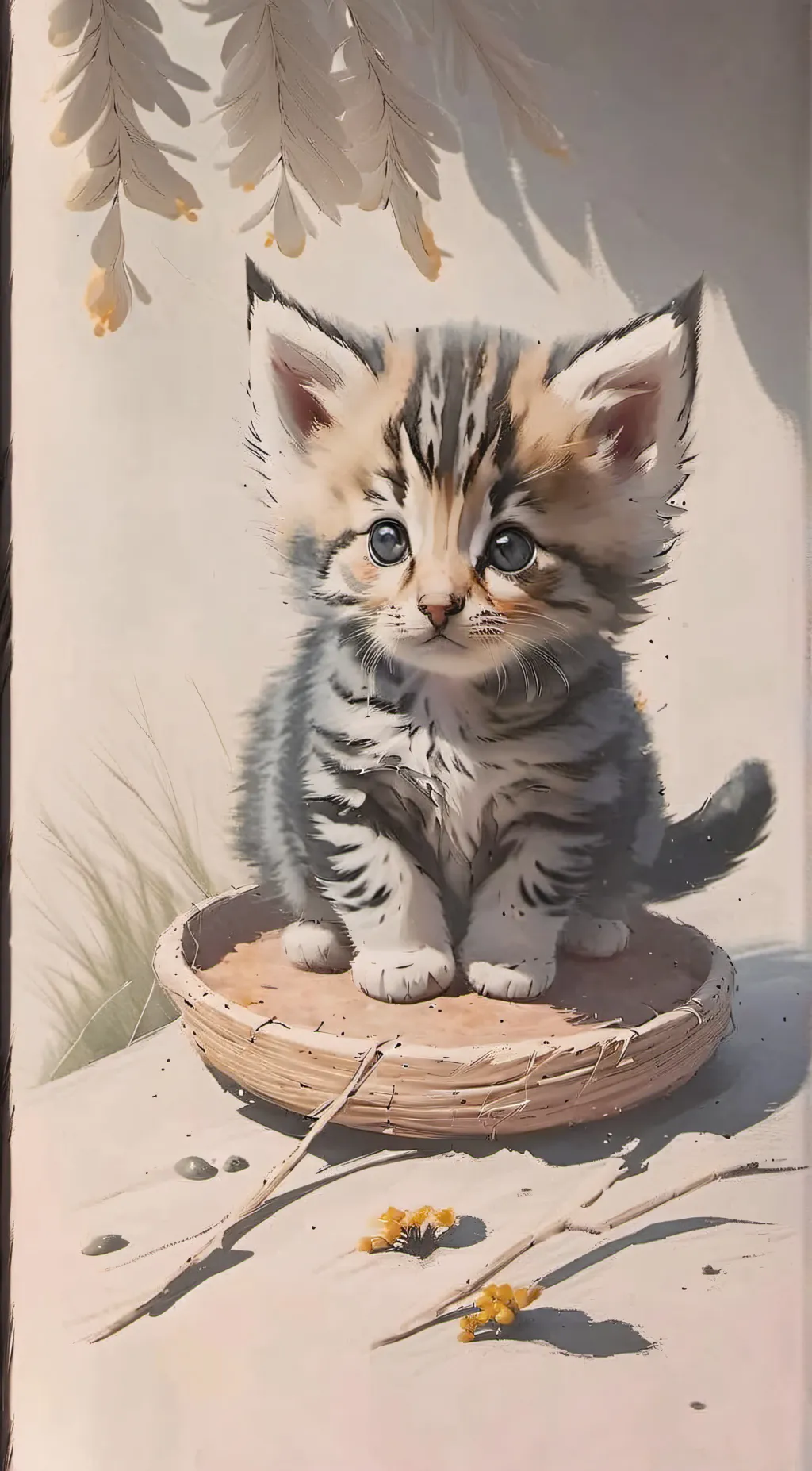 ai character: ur cat background