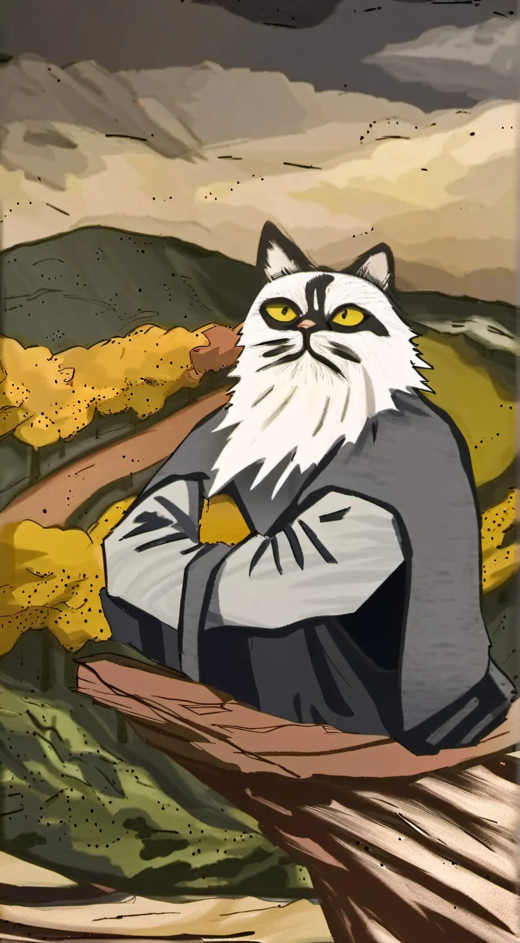 ai character: God background