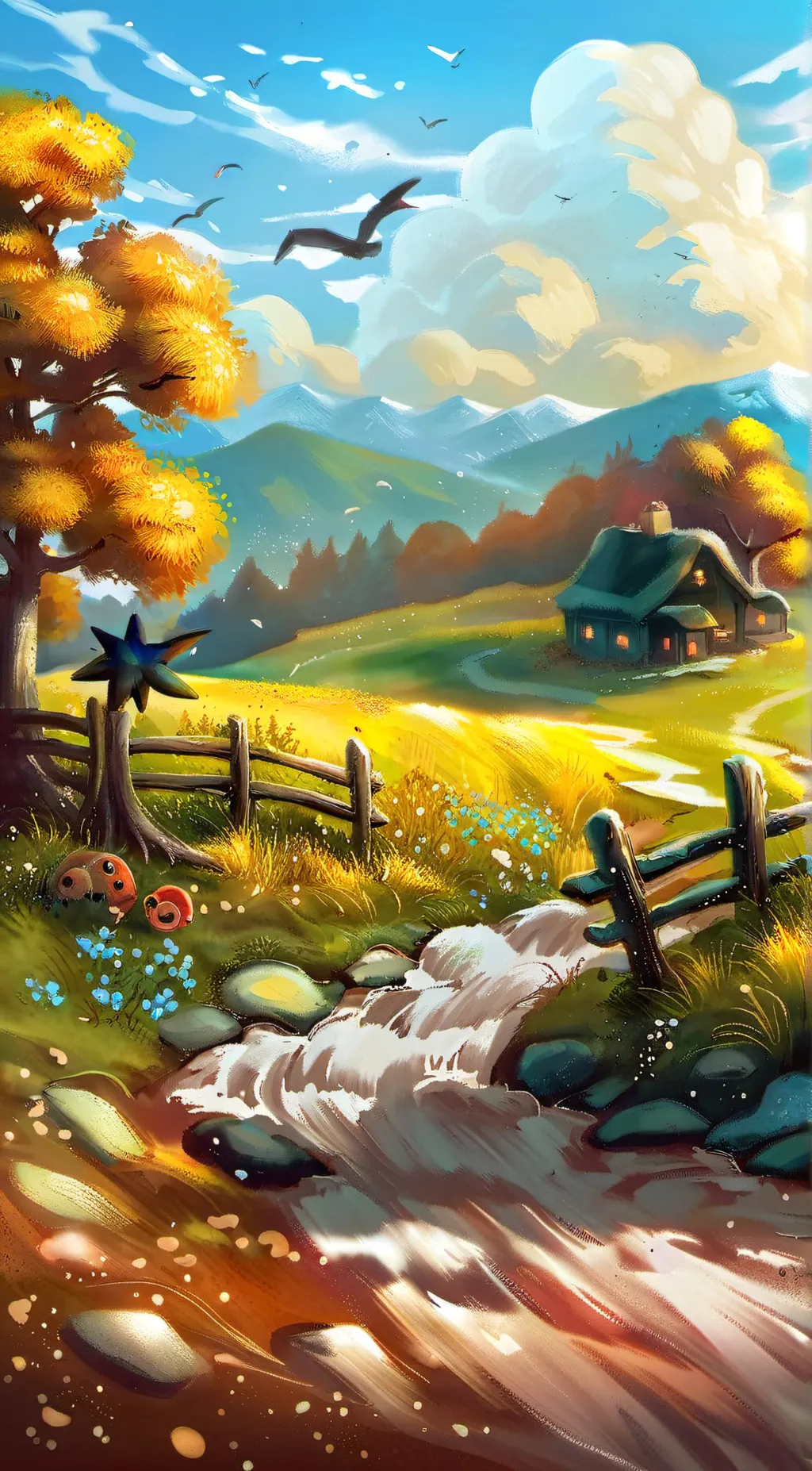 ai character: Pokemon background