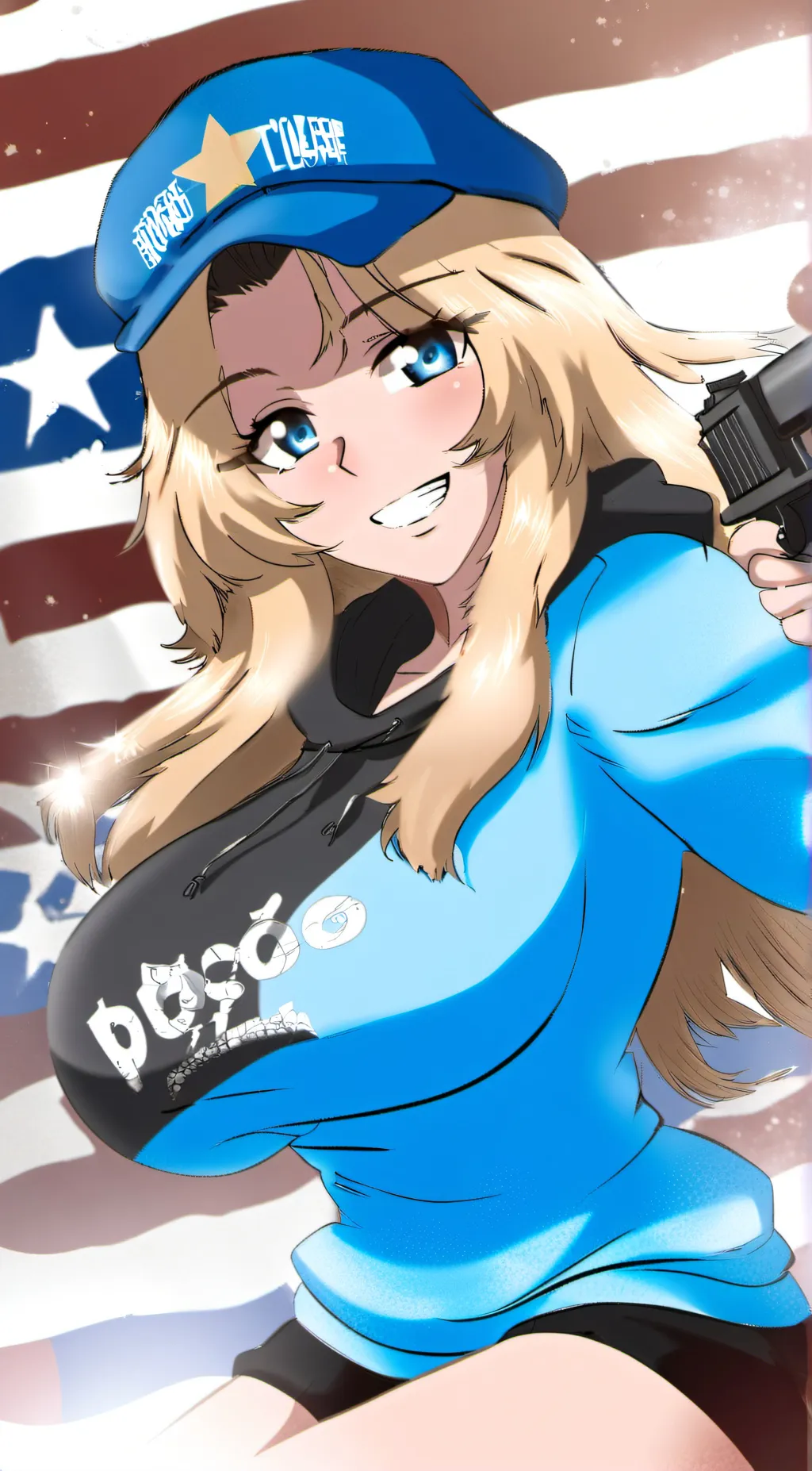 ai character: Scarlett Baker  background