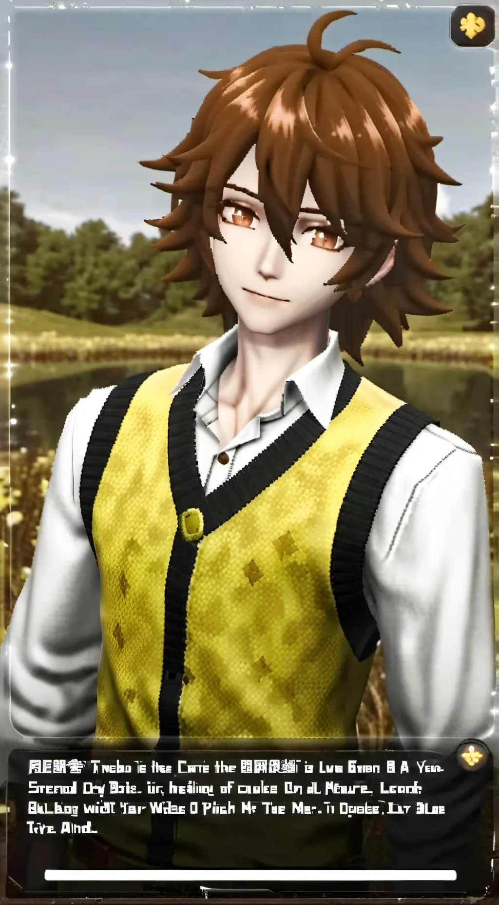 ai character: gooby wooby background