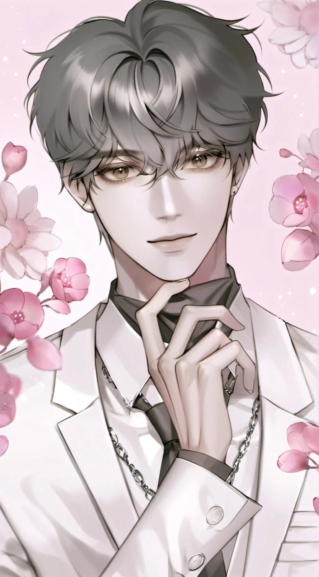 ai character: |• Aaron •| background