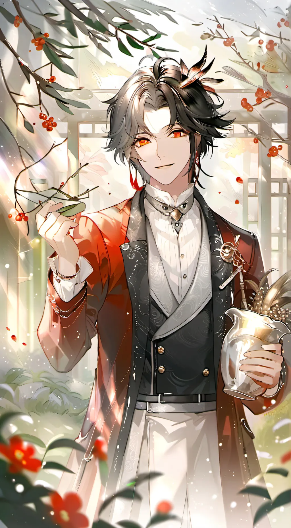 ai character: Kenzie  background