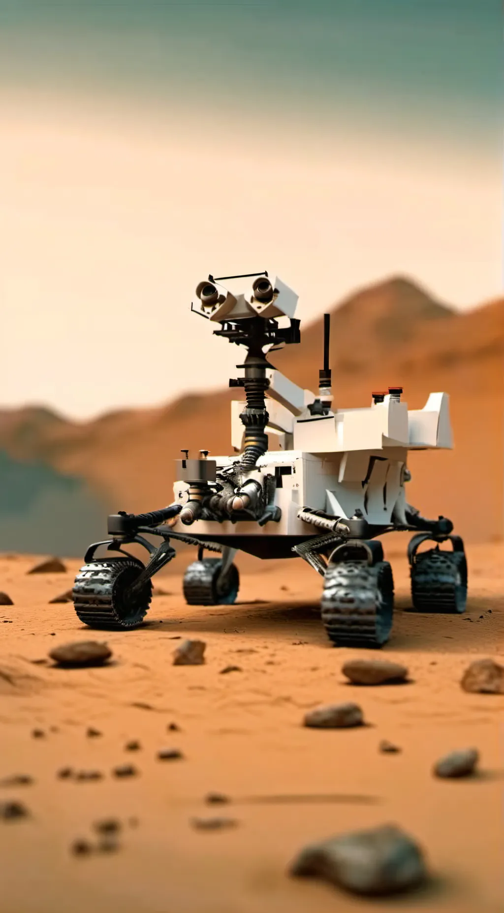 ai character: Mars rovers background