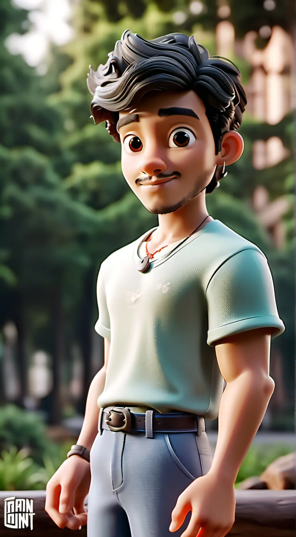 ai character: valentino7 background