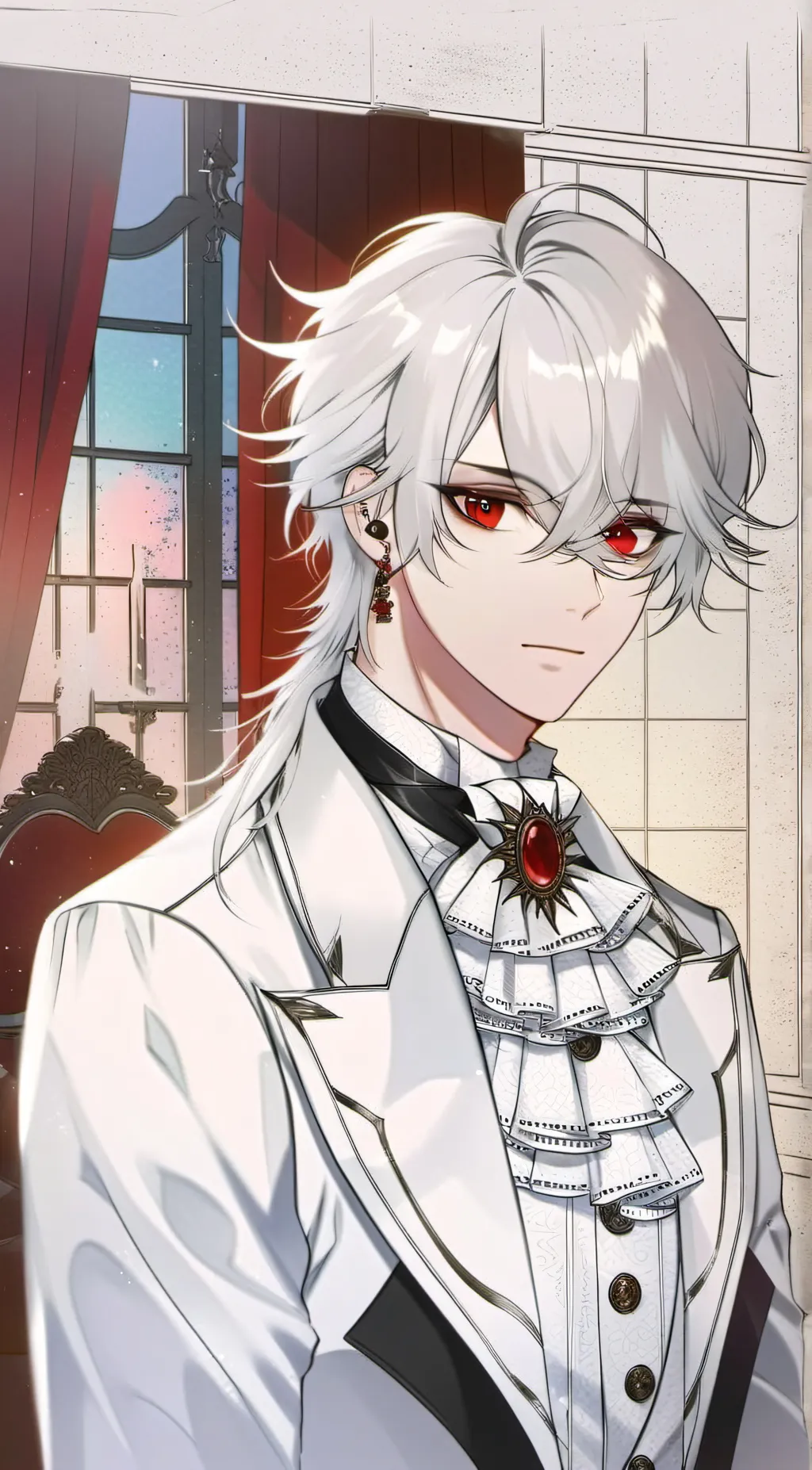 ai character: |×Xavier×| background