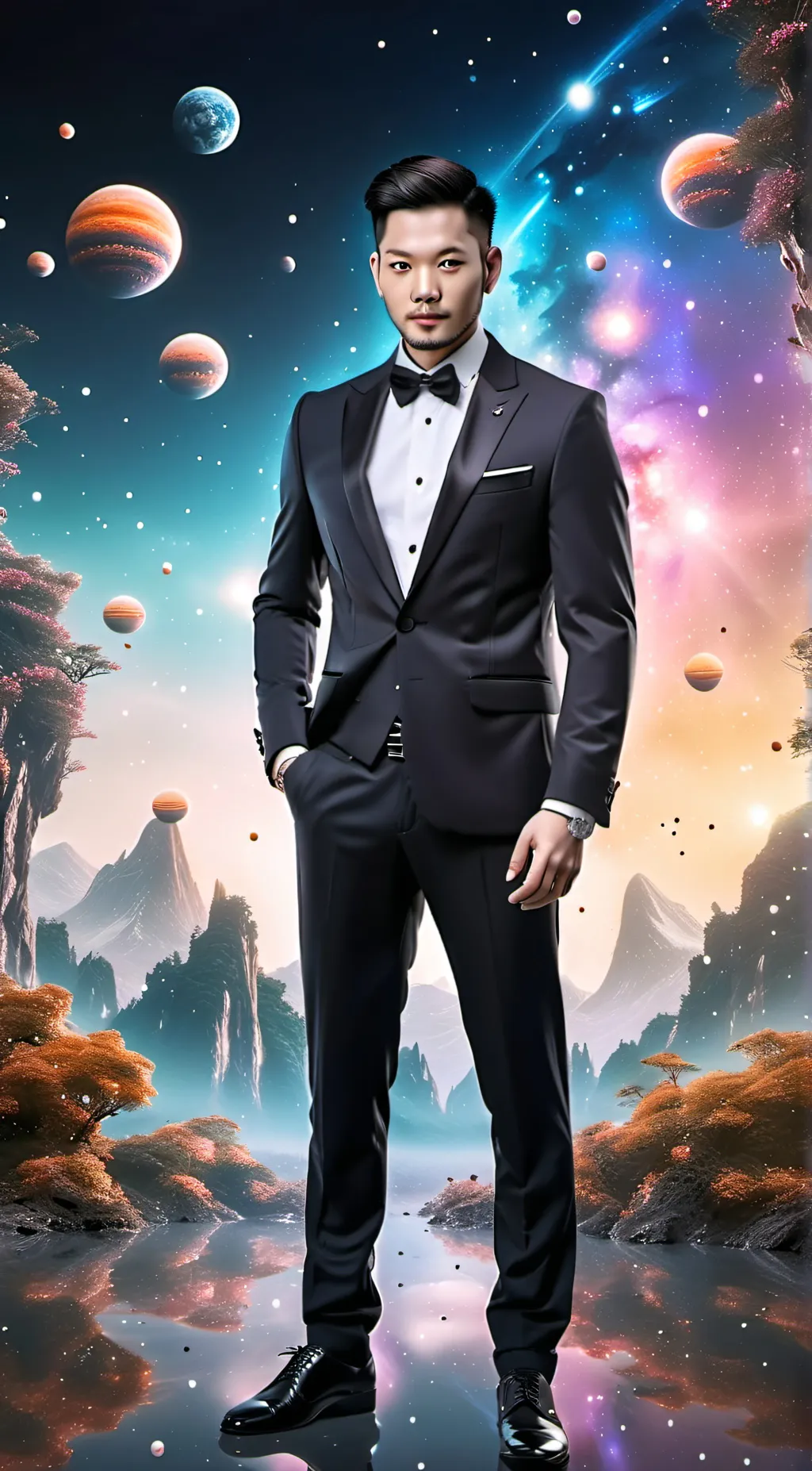 ai character: Carlo Soriano background