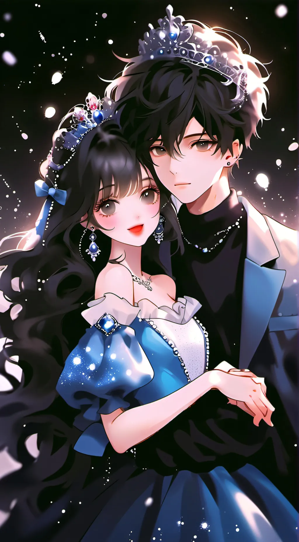 ai character: Tilly and James background