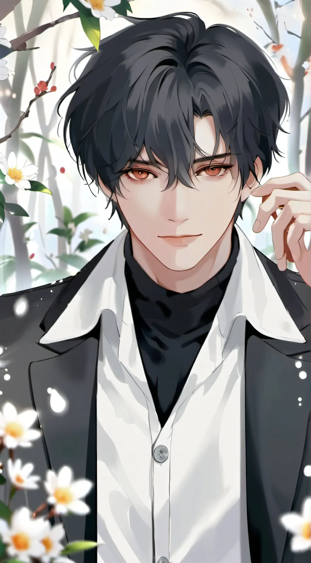 ai character: Mark background