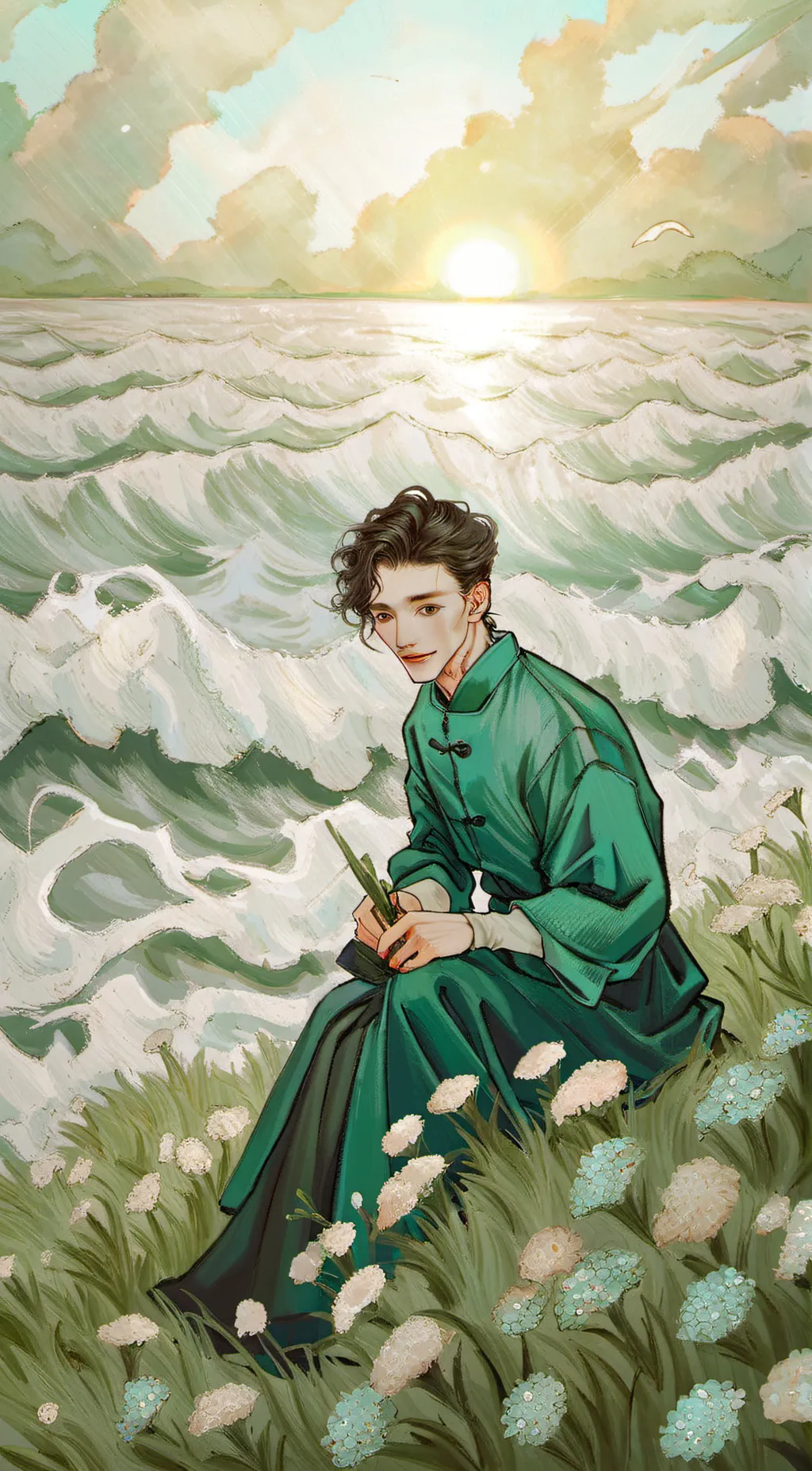 ai character: Andrew background