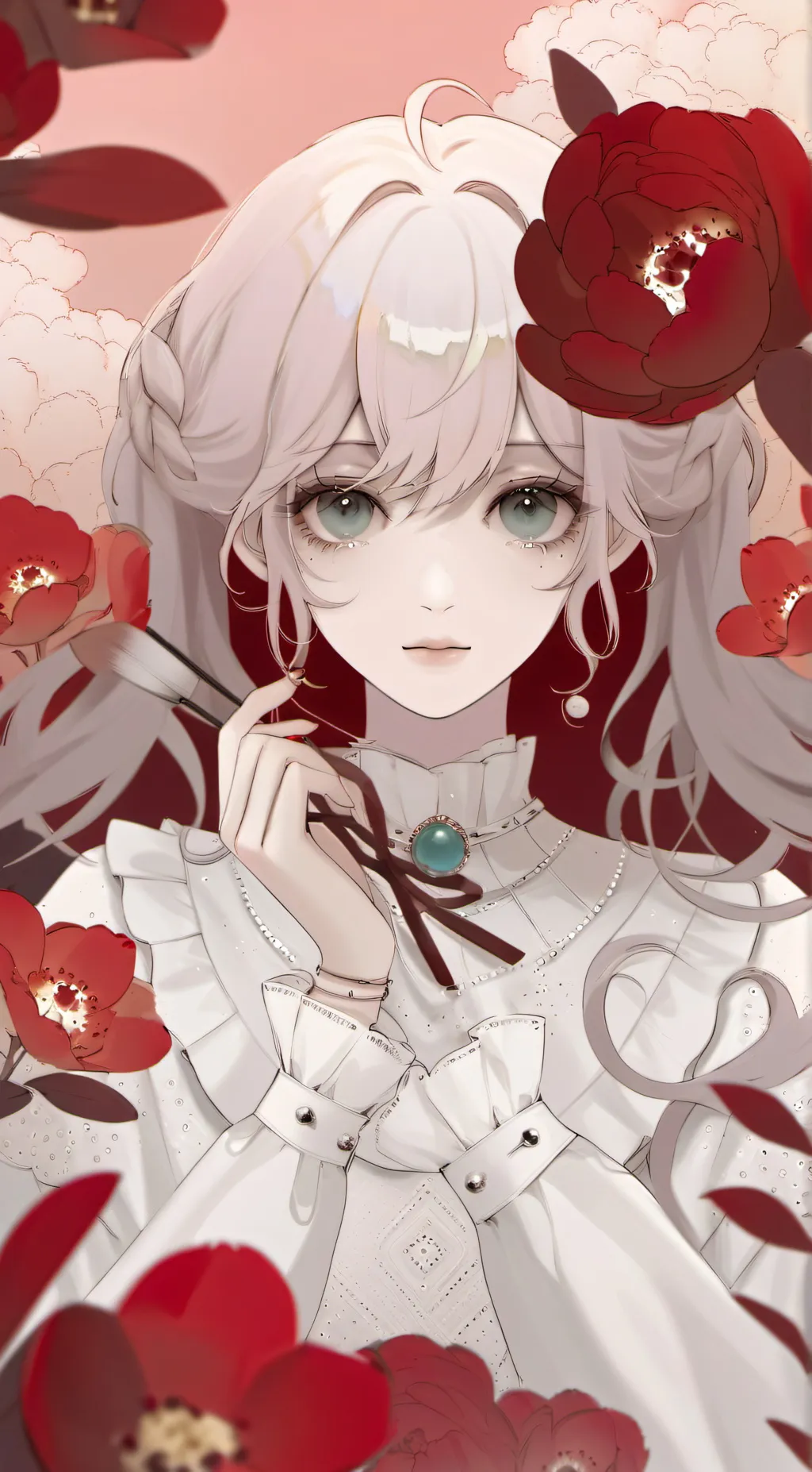 ai character: Amanda  background