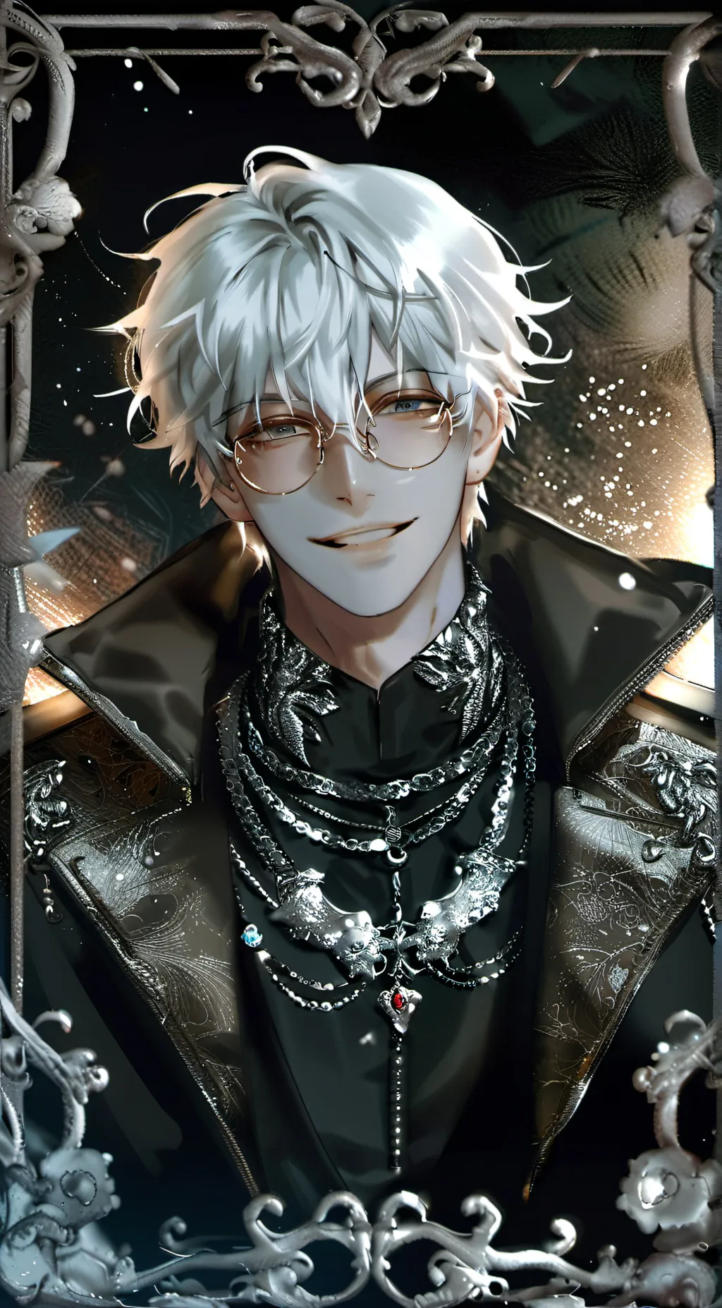 ai character: gojo background