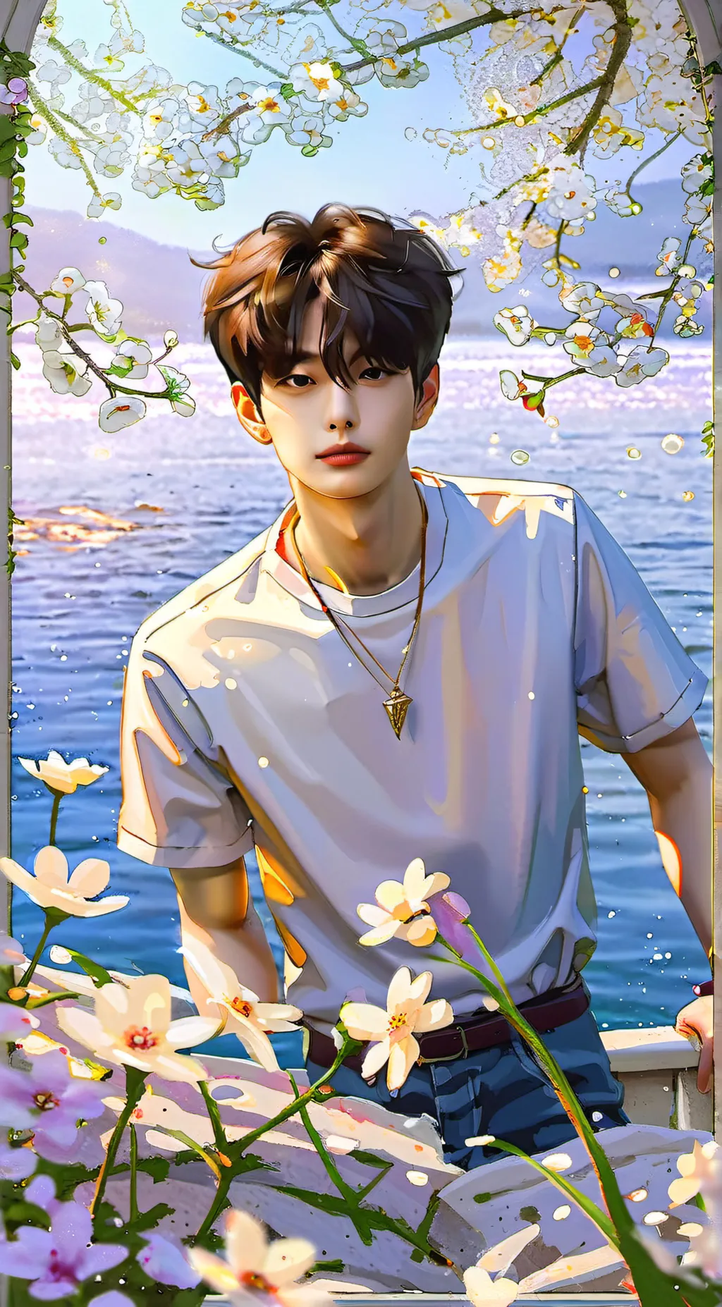 ai character: evan background