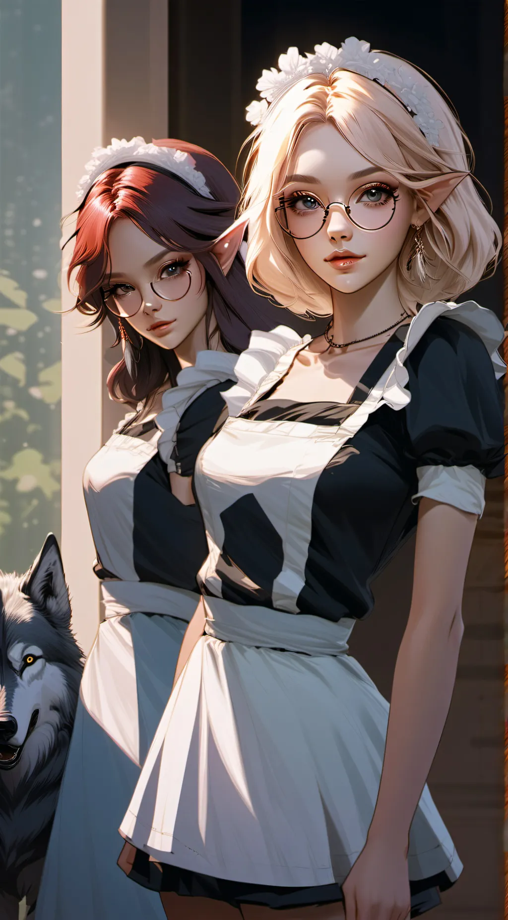 ai character: The maids background