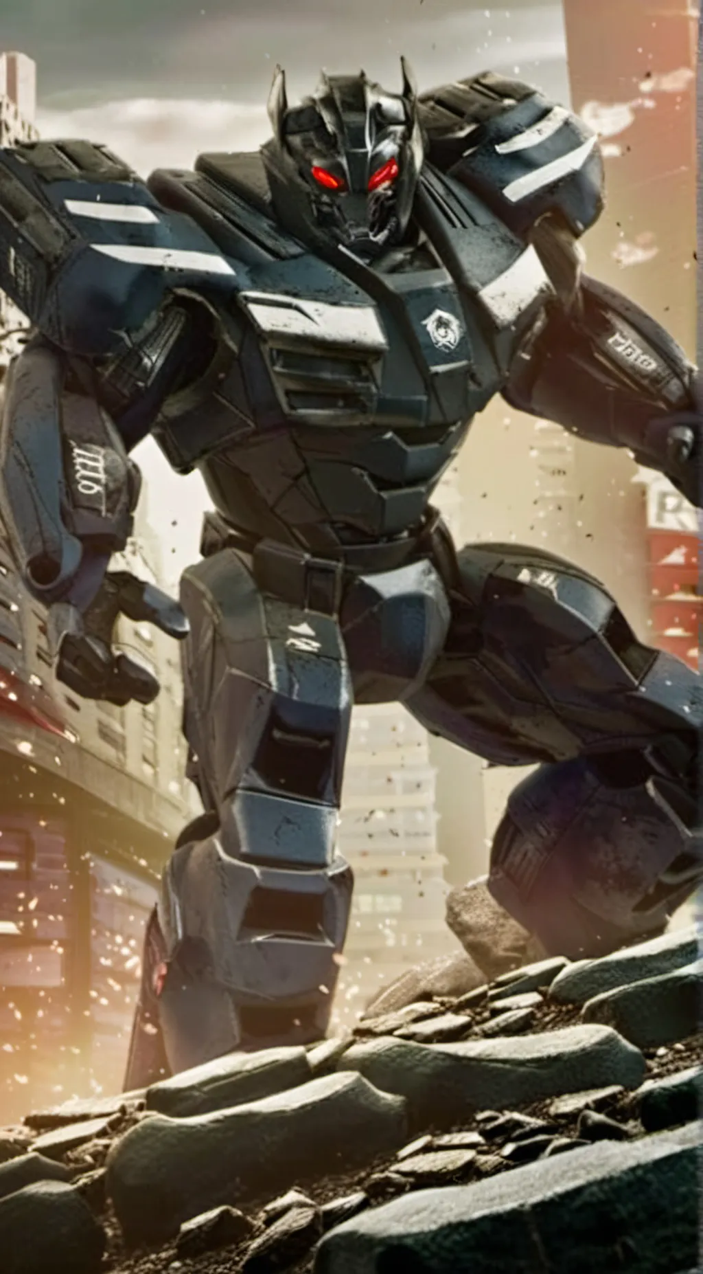 ai character: Barricade background