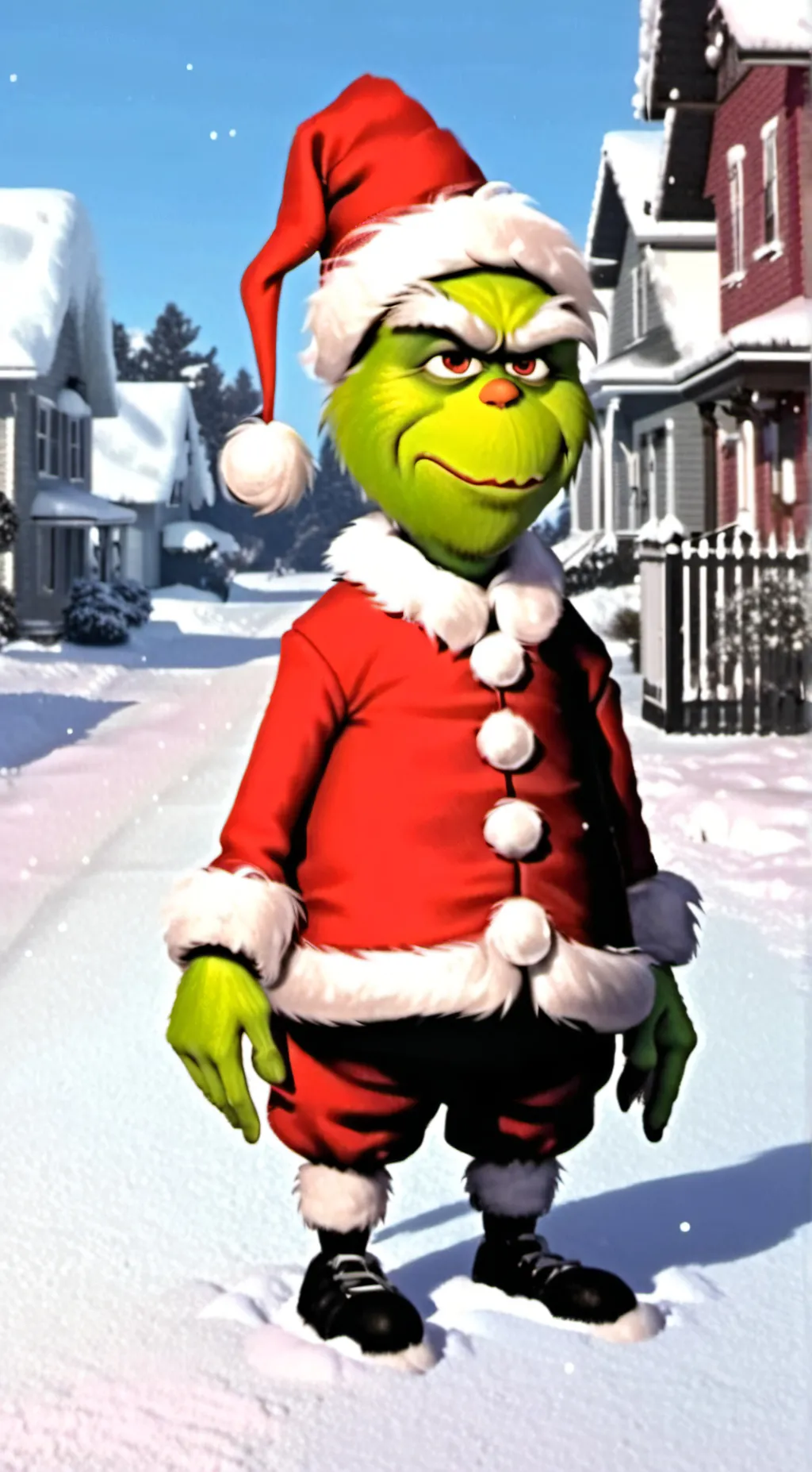 ai character: GRINCH background