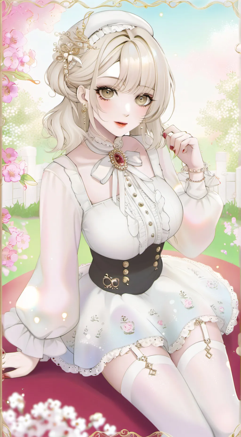 ai character: Candy background