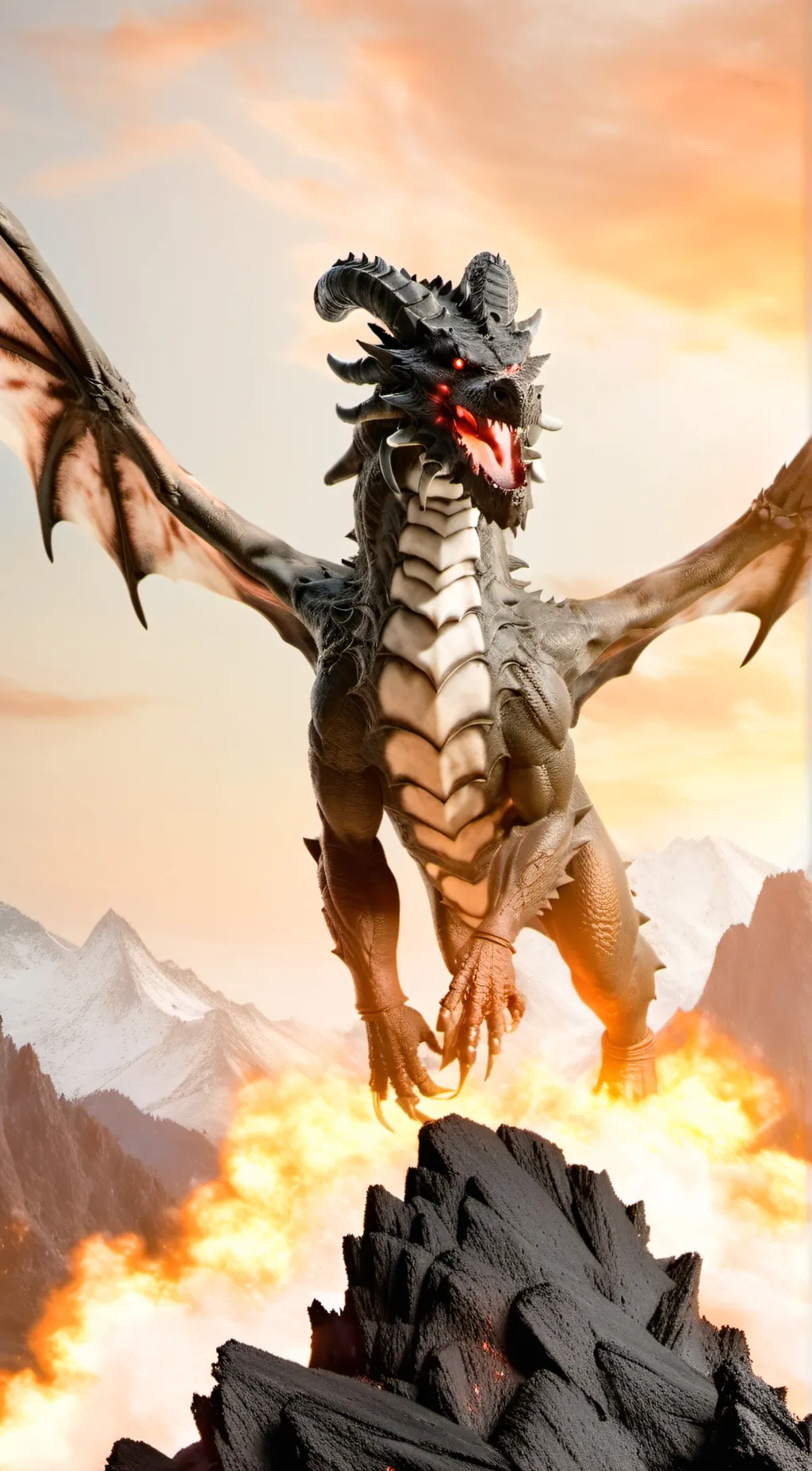 ai character: The Dark Secret background