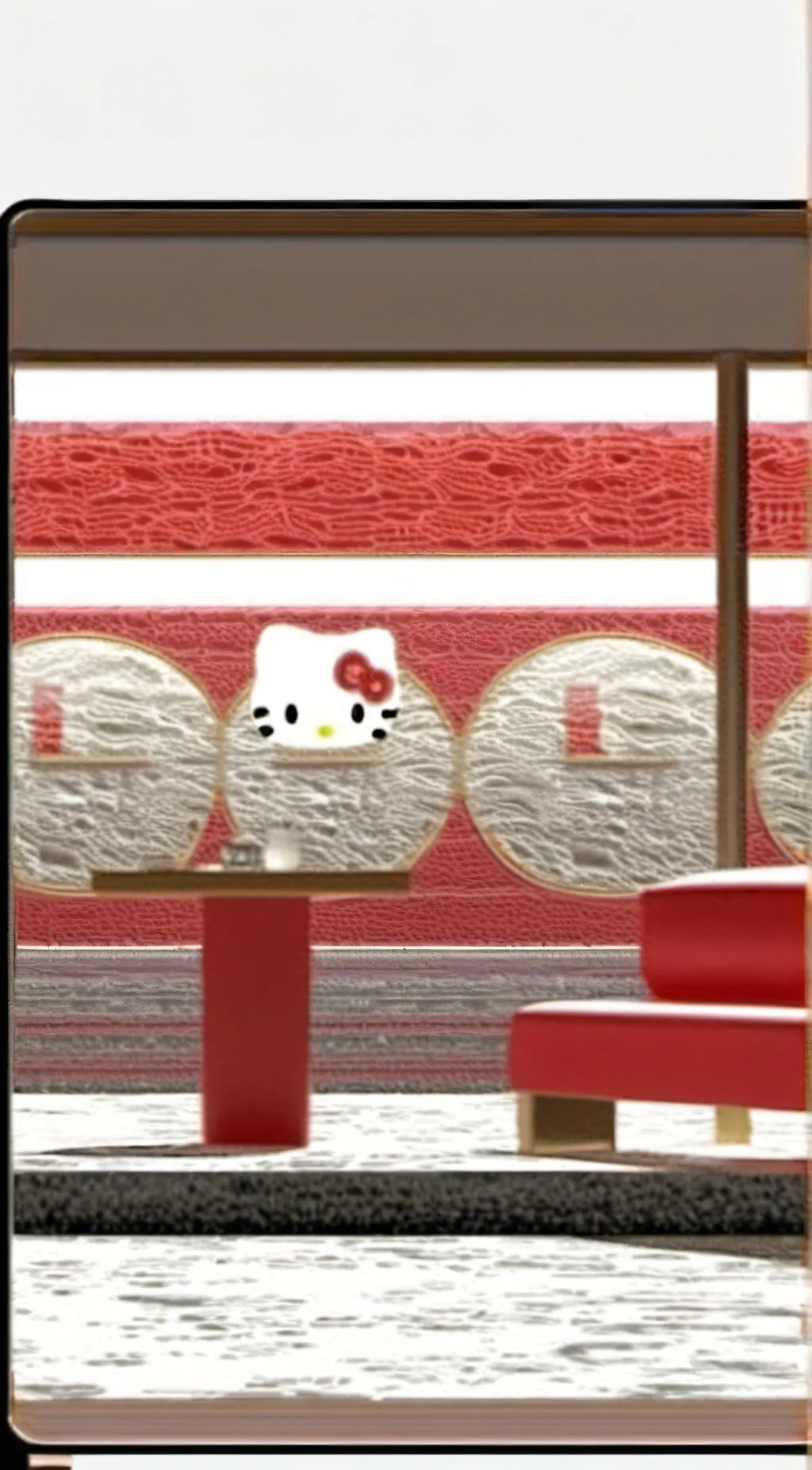 ai character: hello cutey background