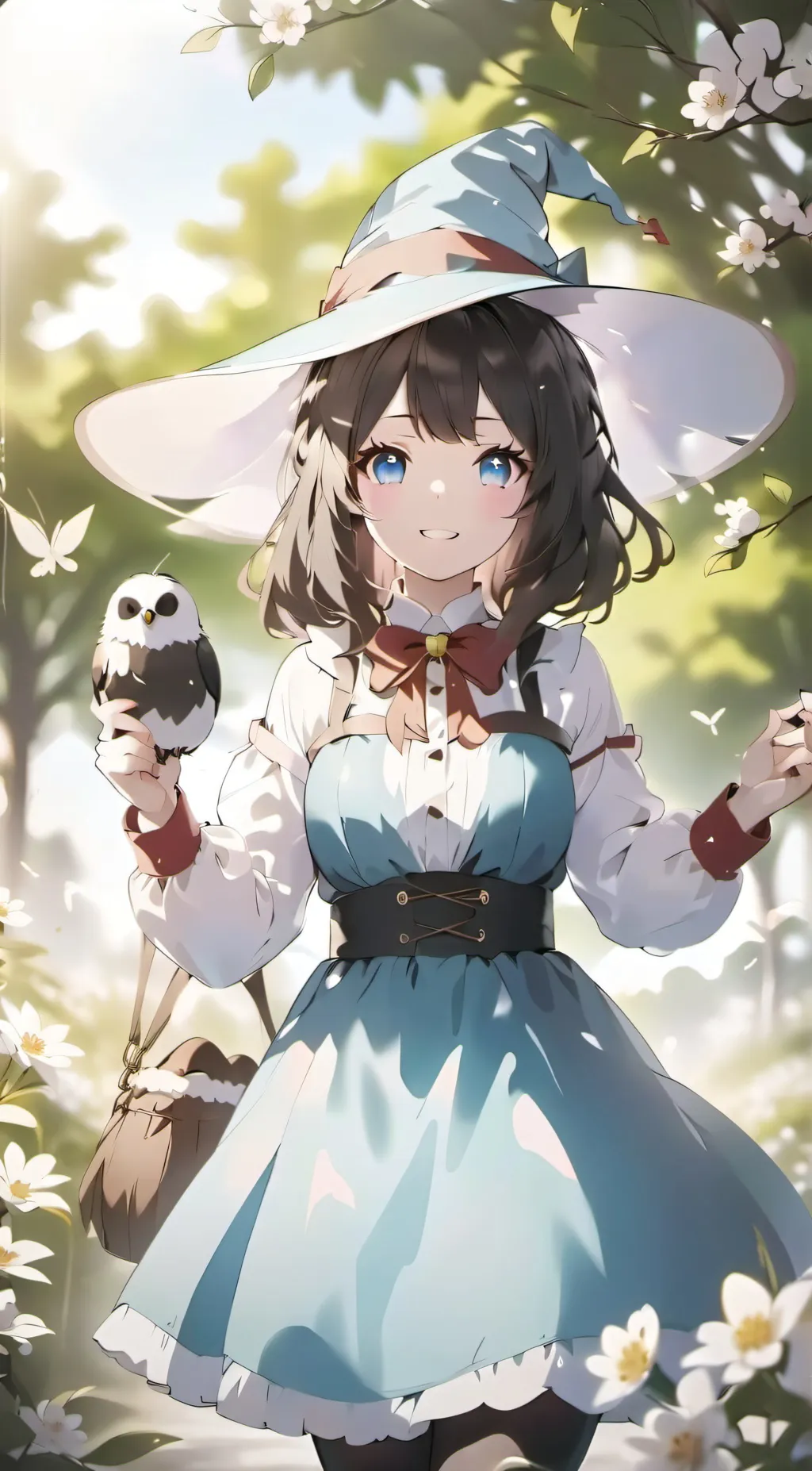 ai character: Lily background