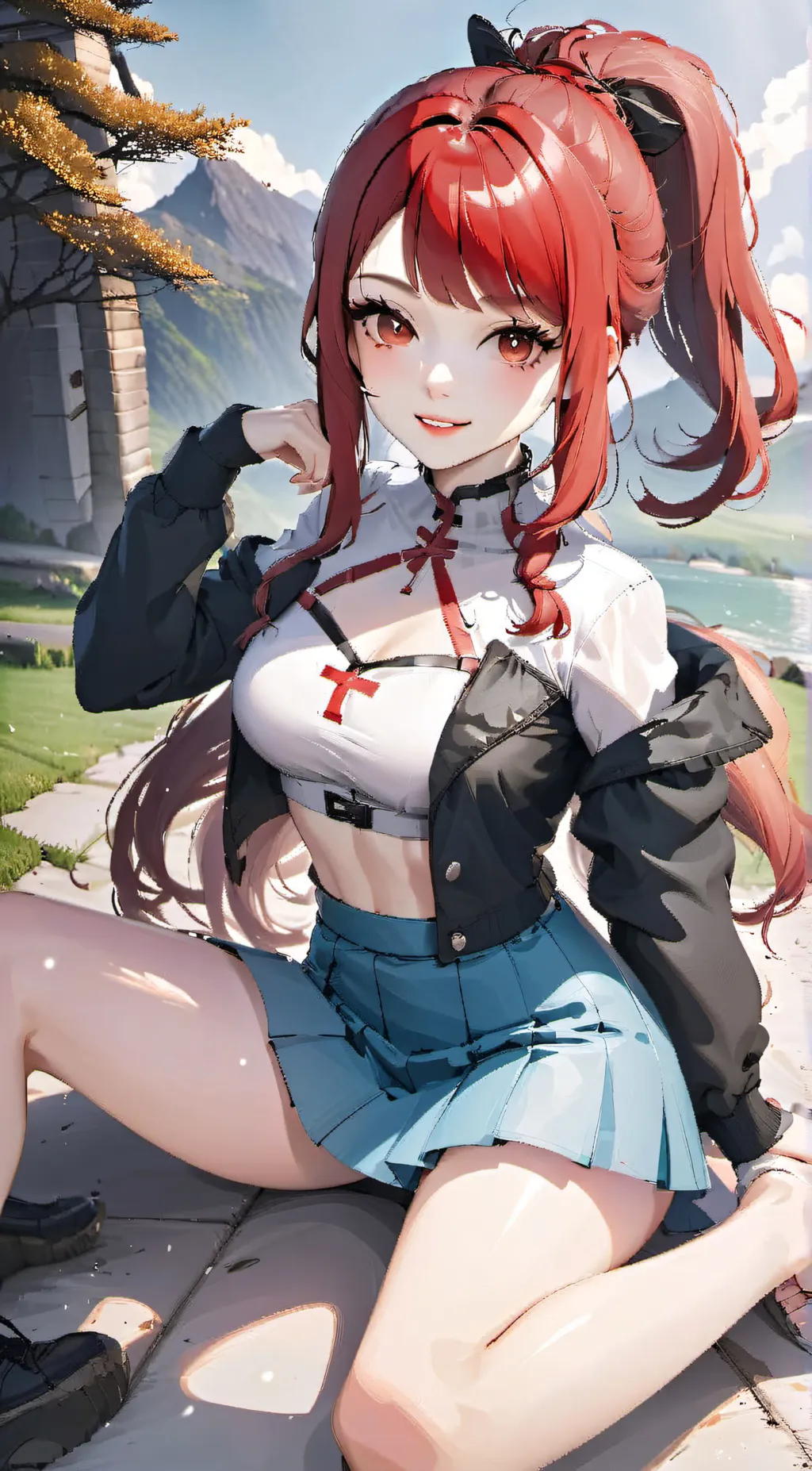 ai character: Ruby background