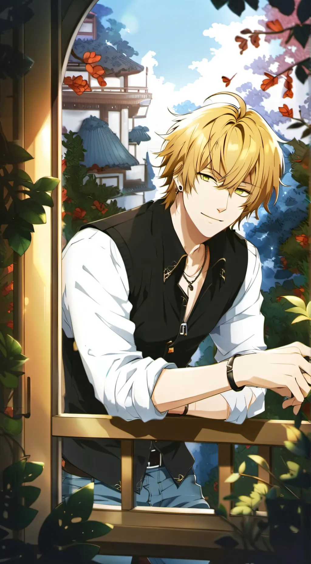 ai character: Sebastian background