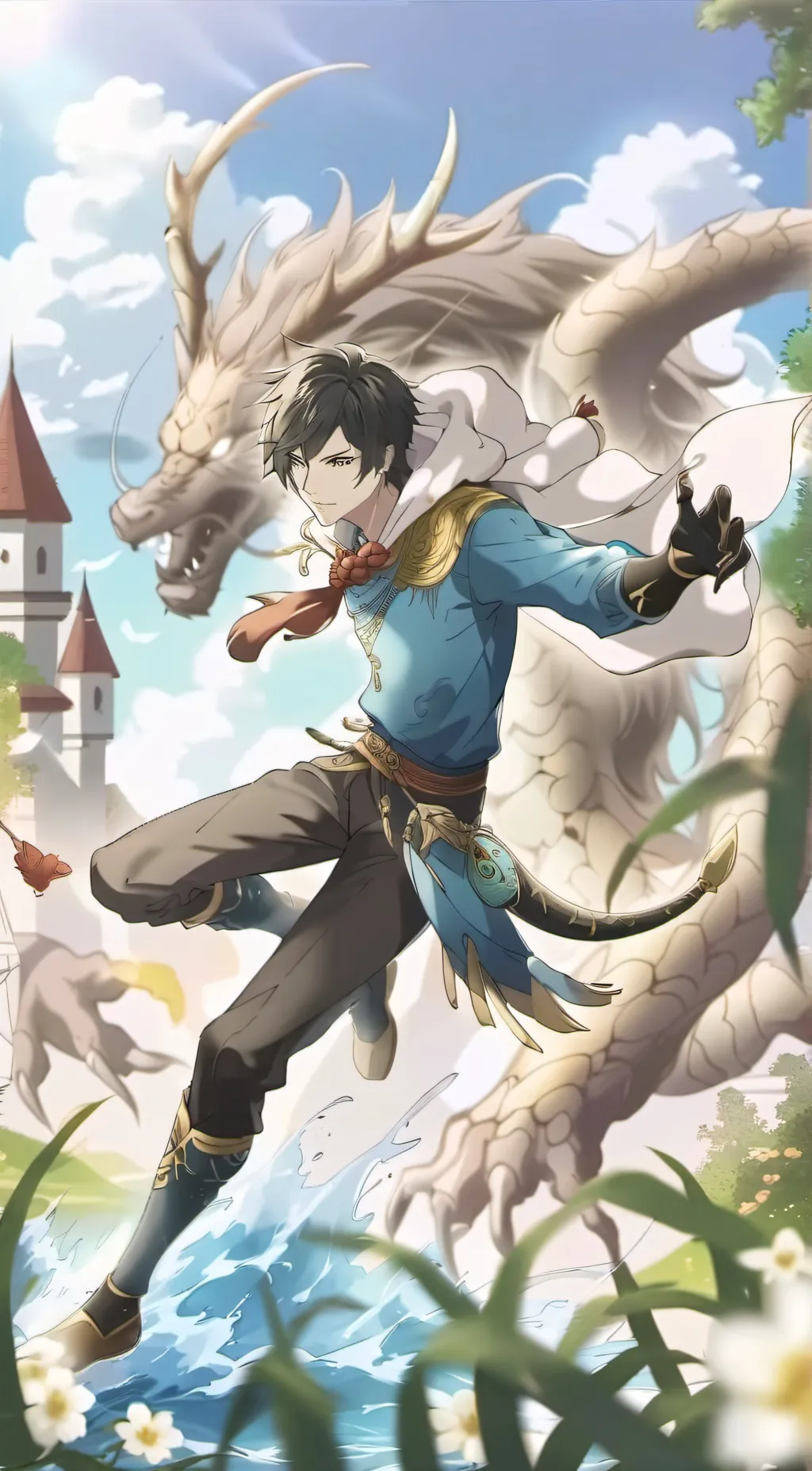 ai character: oddys friends background