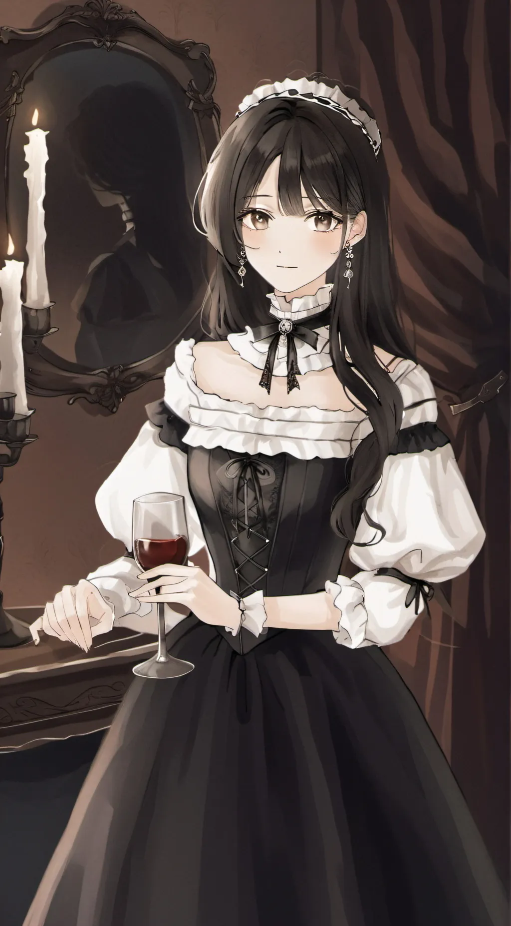 ai character: Sabrina  background