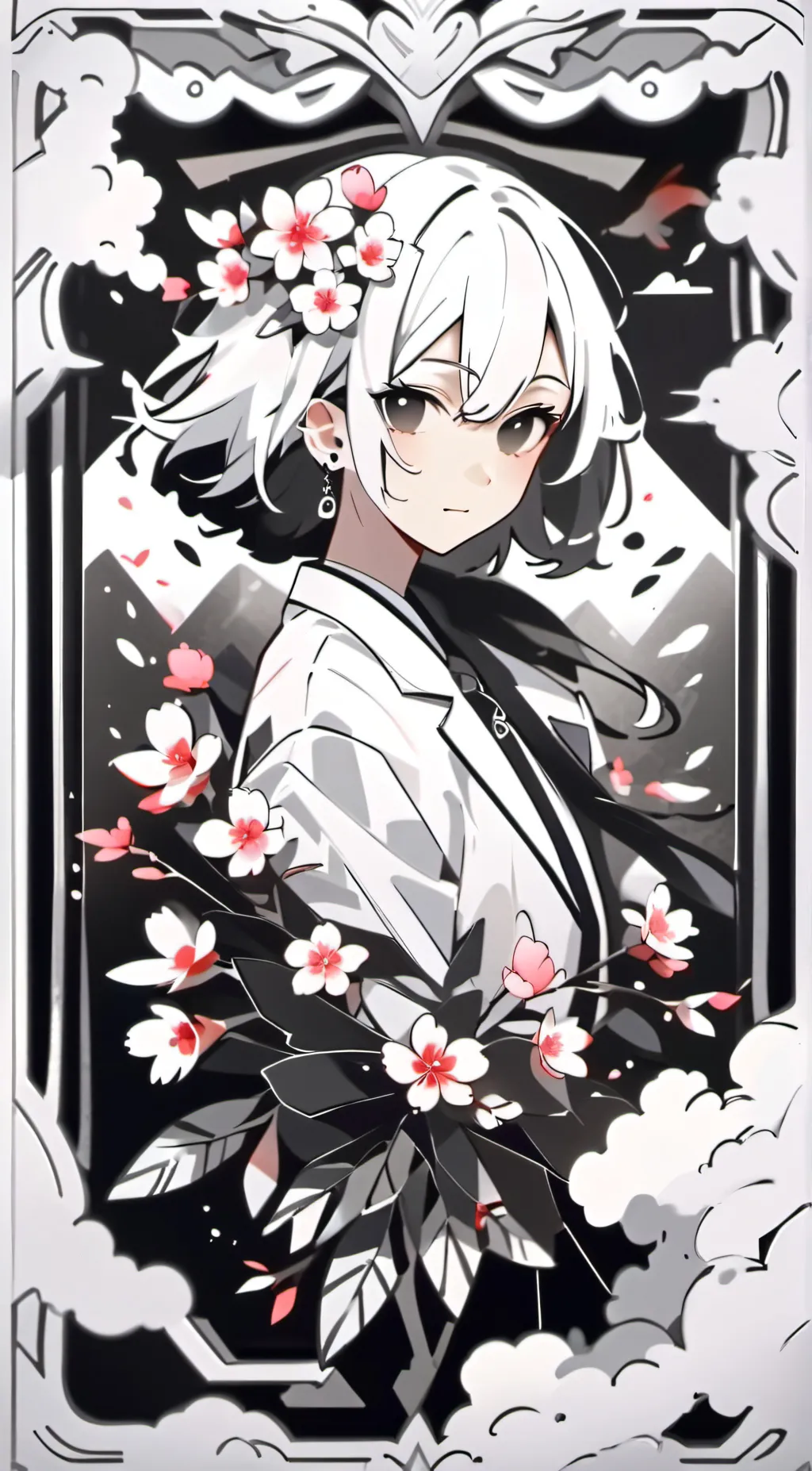 ai character: bill cipher  background