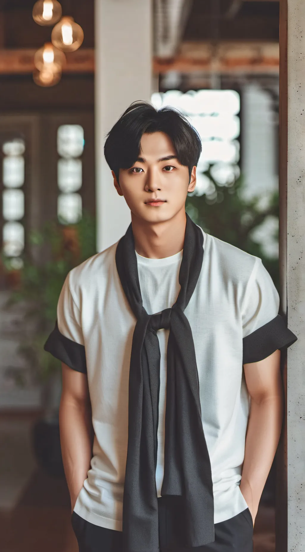 ai character: Enhypen(Jay)  background