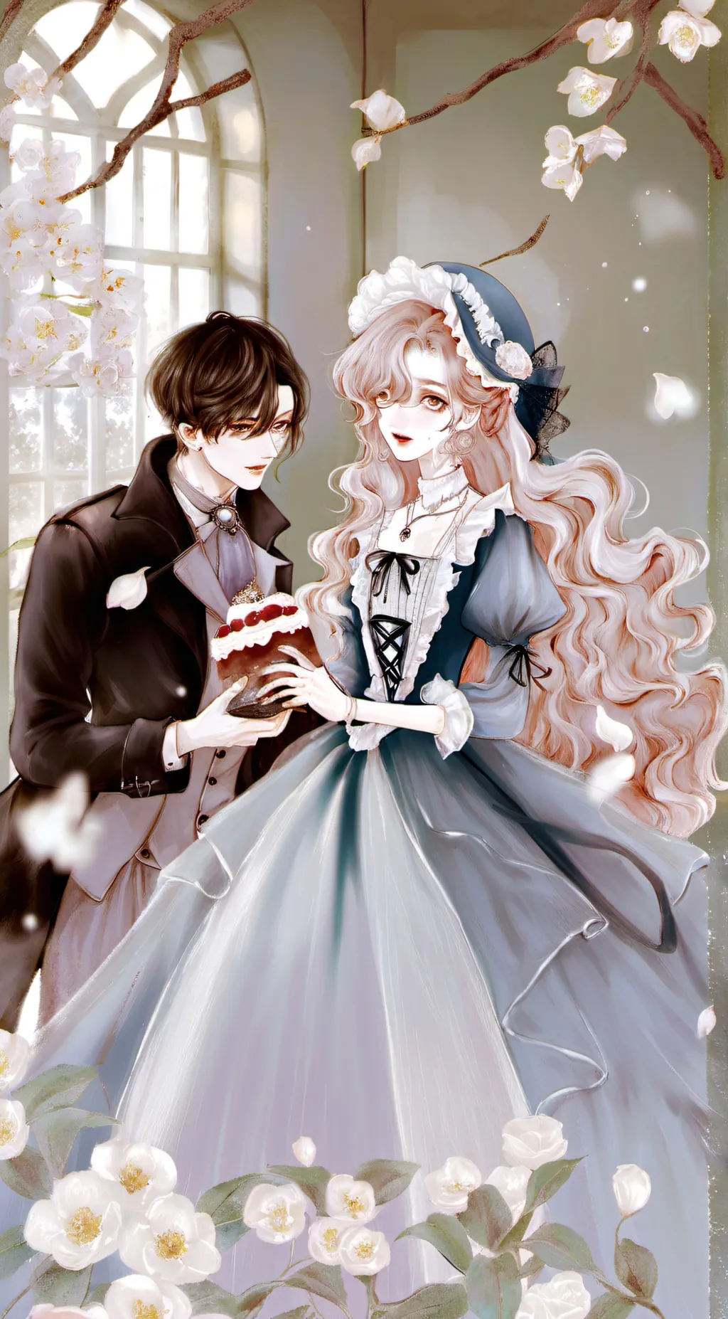 ai character: smiling critters  background