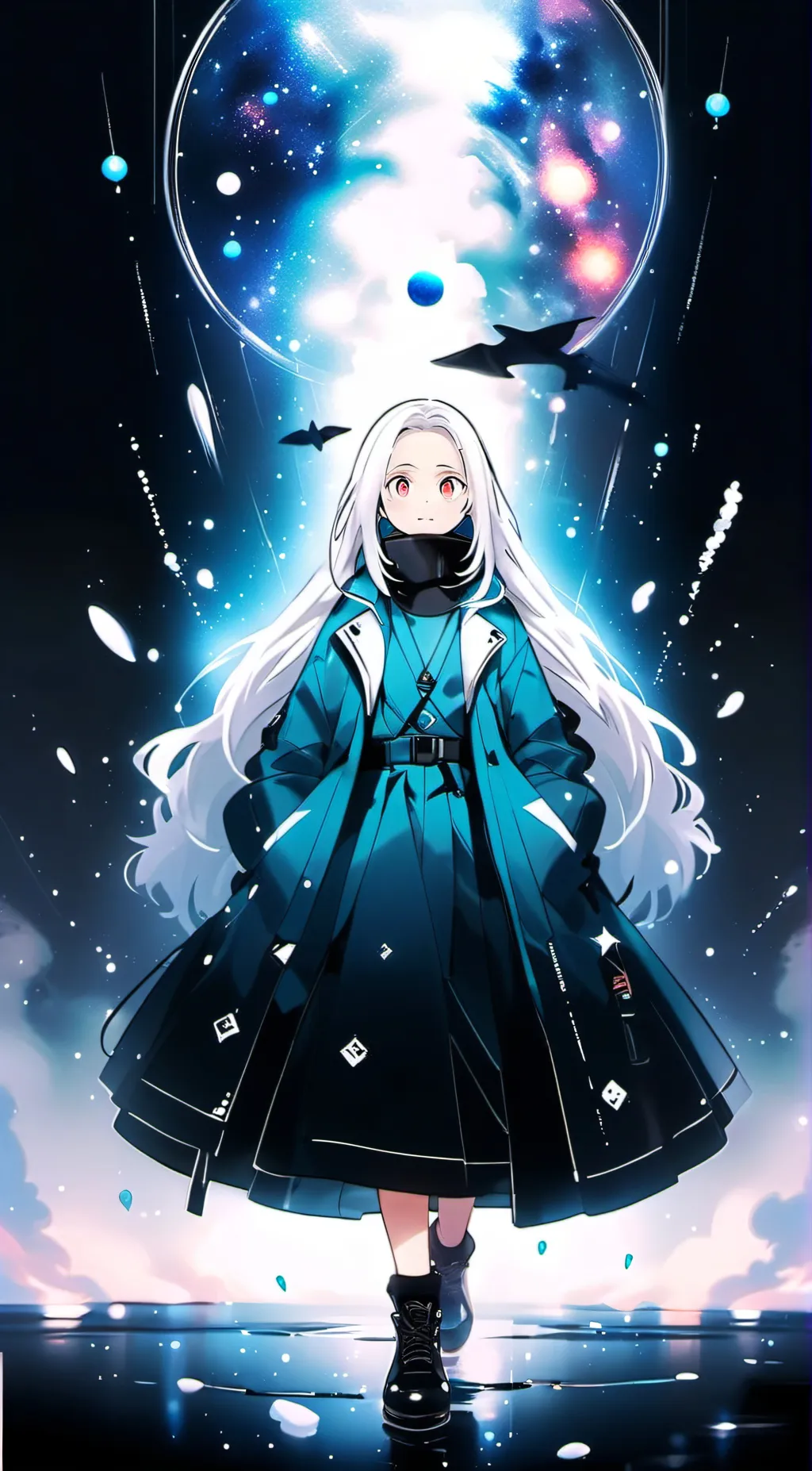 ai character: Mha experiment  background