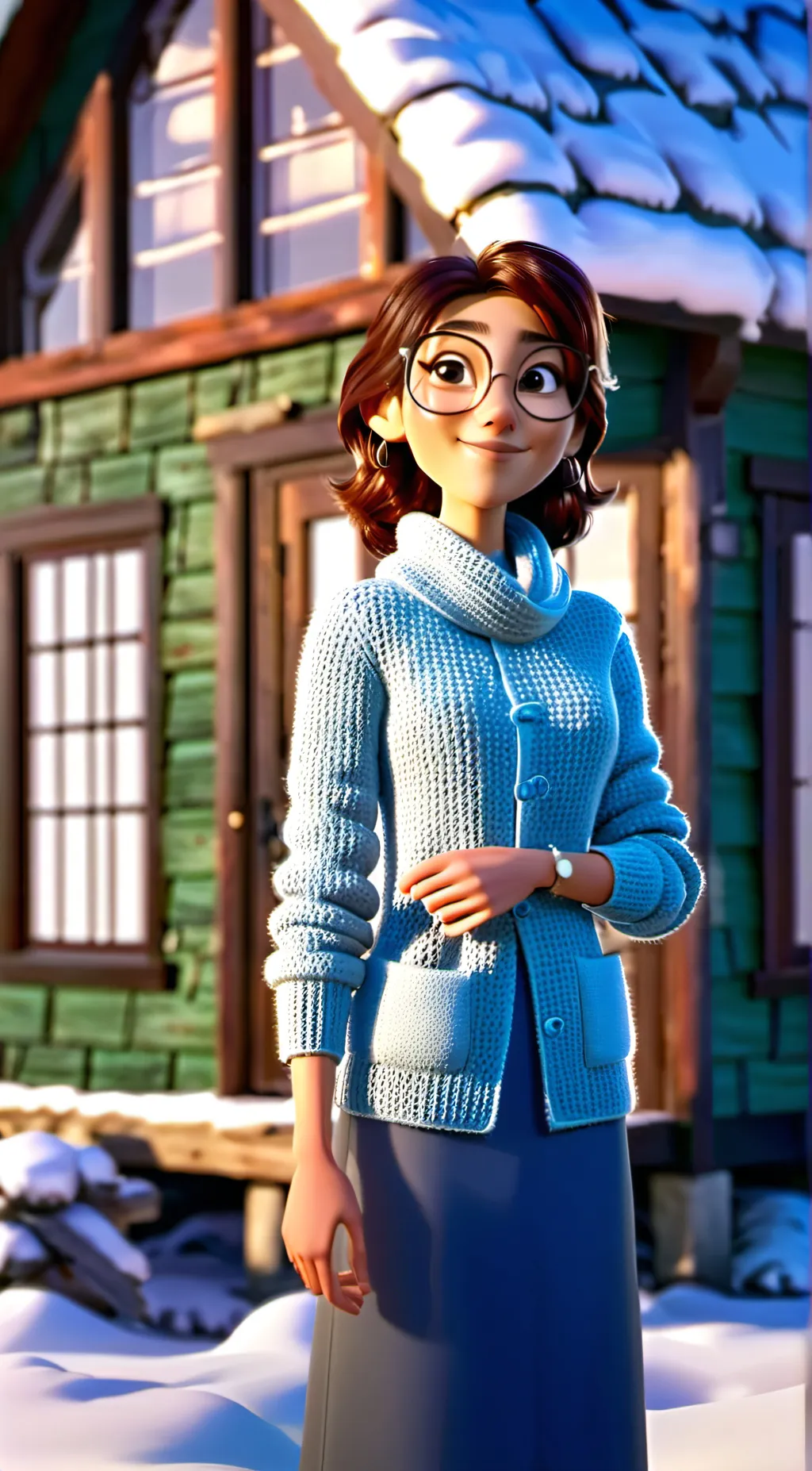 ai character: Jade background